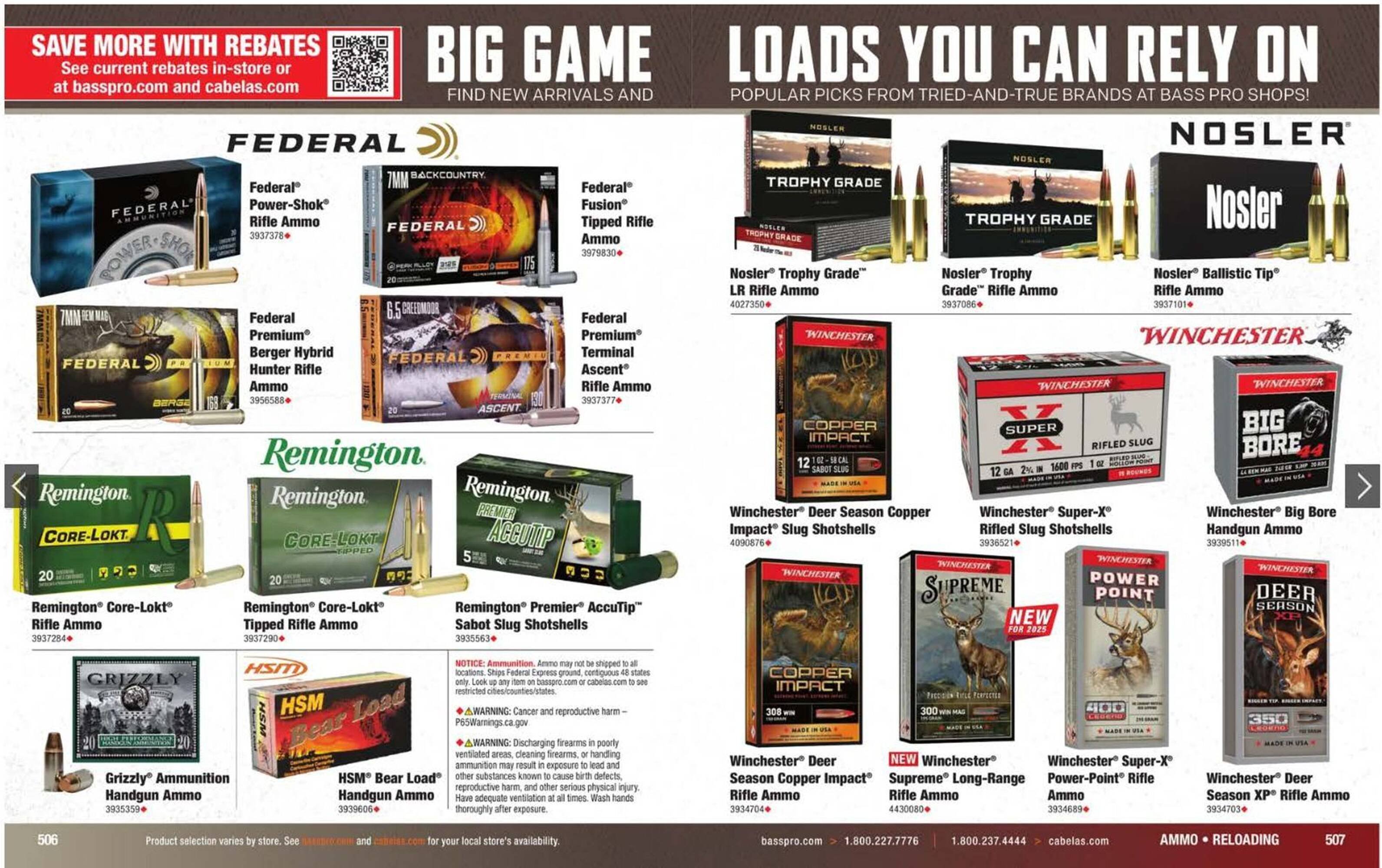 Bass Pro flyer