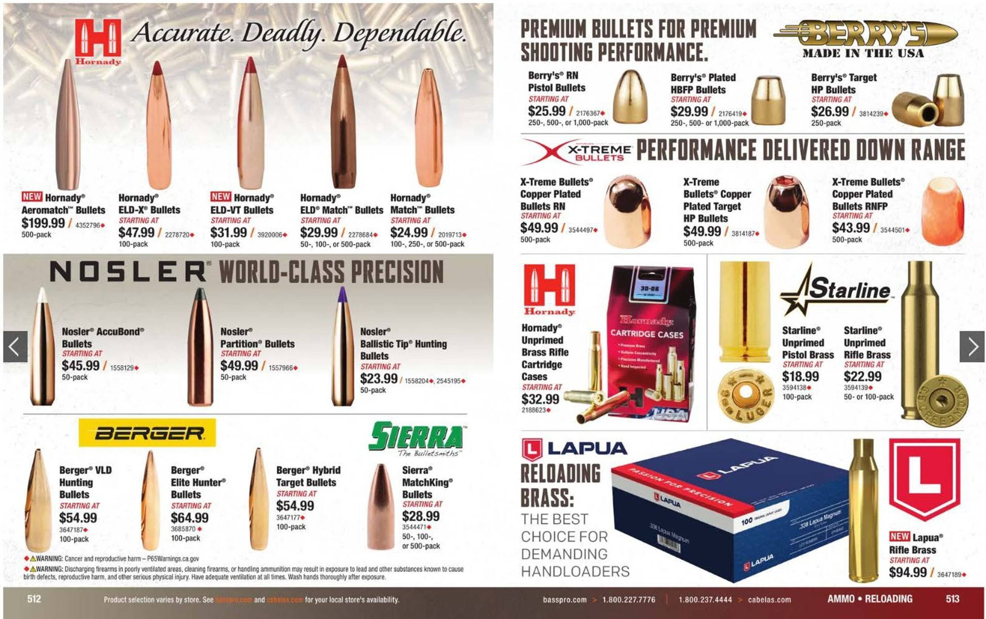 Bass Pro flyer