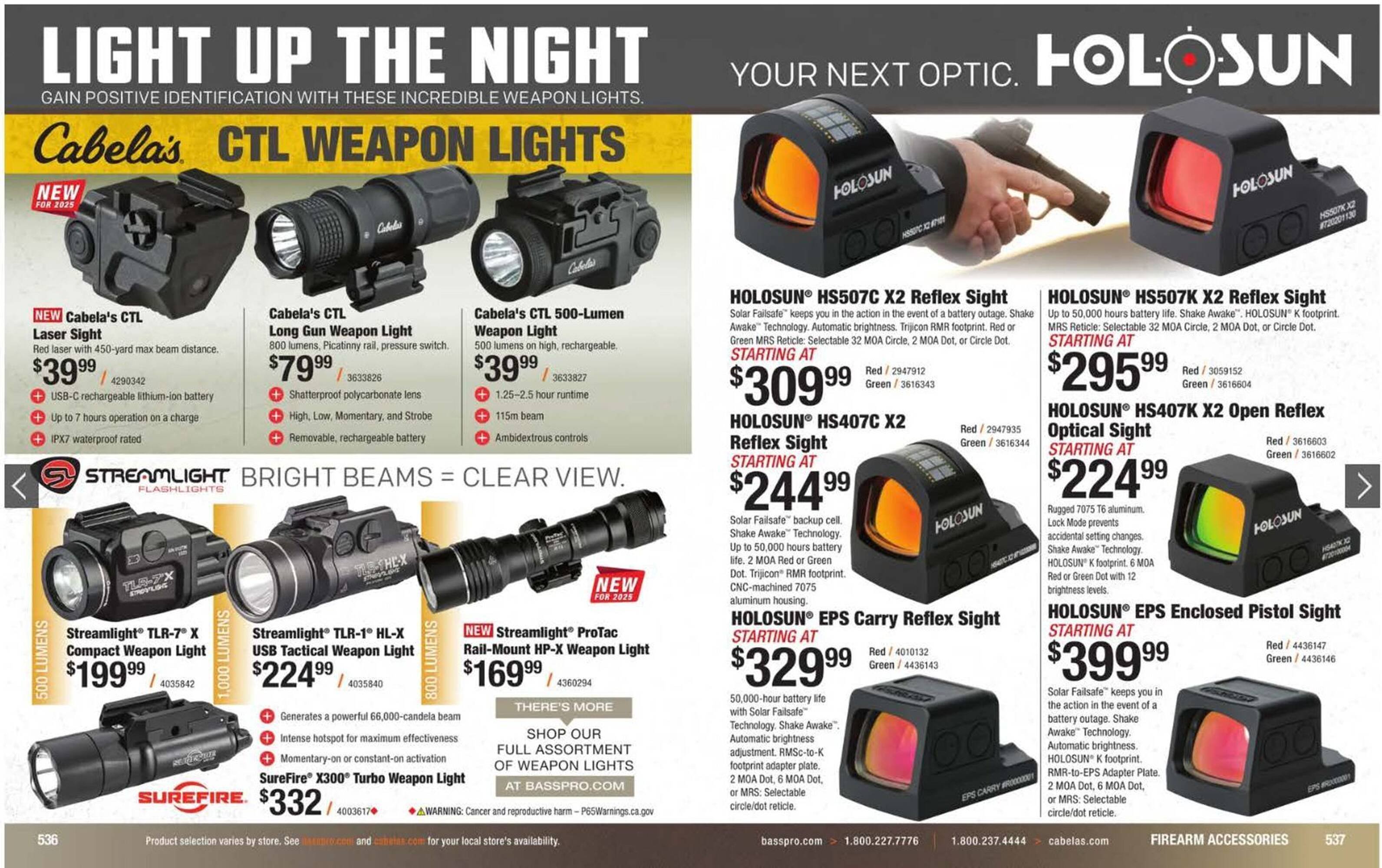 Bass Pro flyer