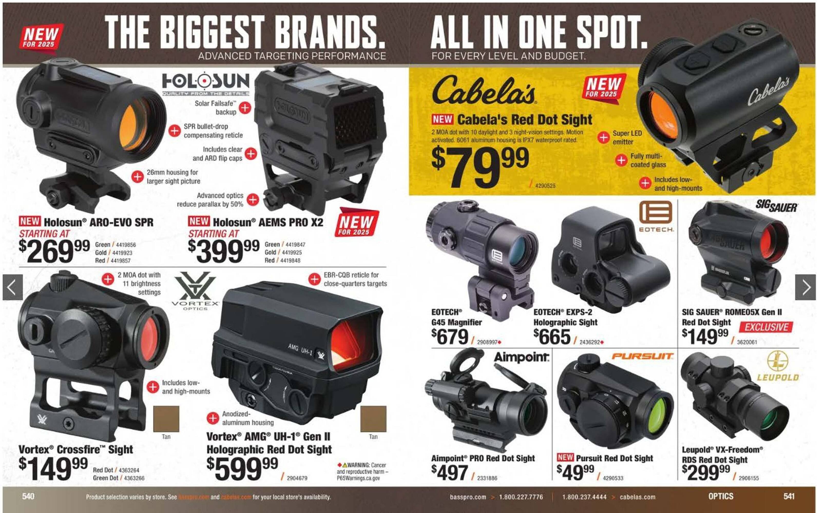 Bass Pro flyer
