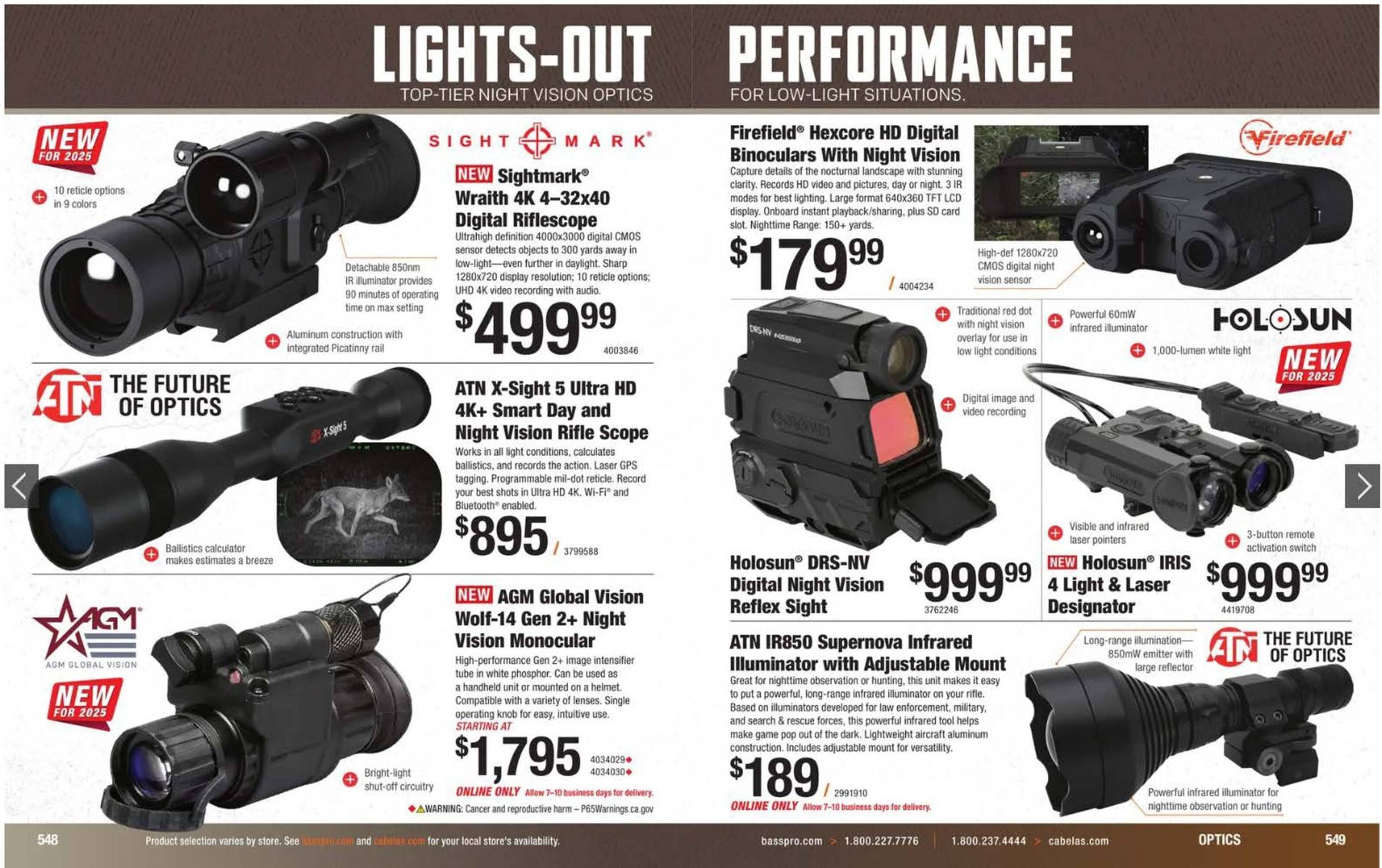 Bass Pro flyer