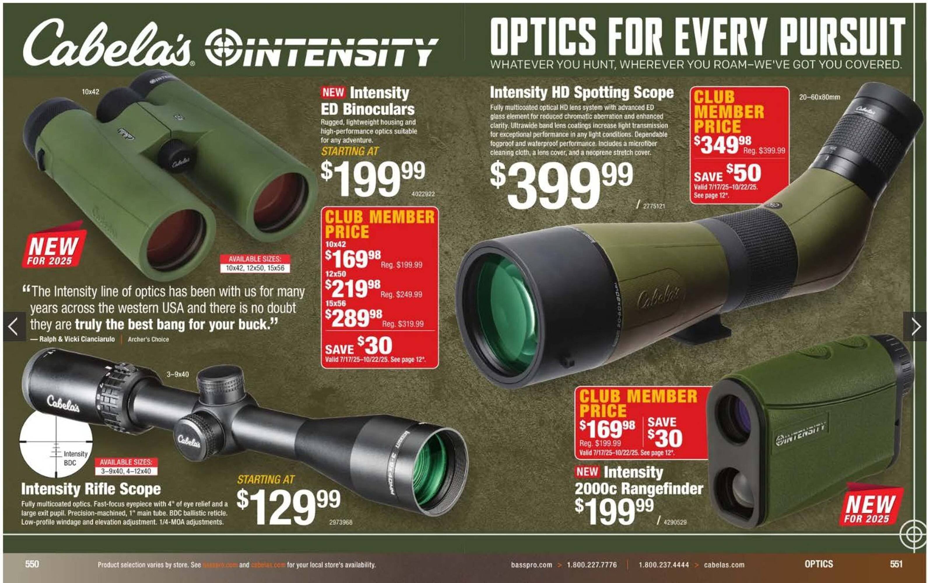 Bass Pro flyer