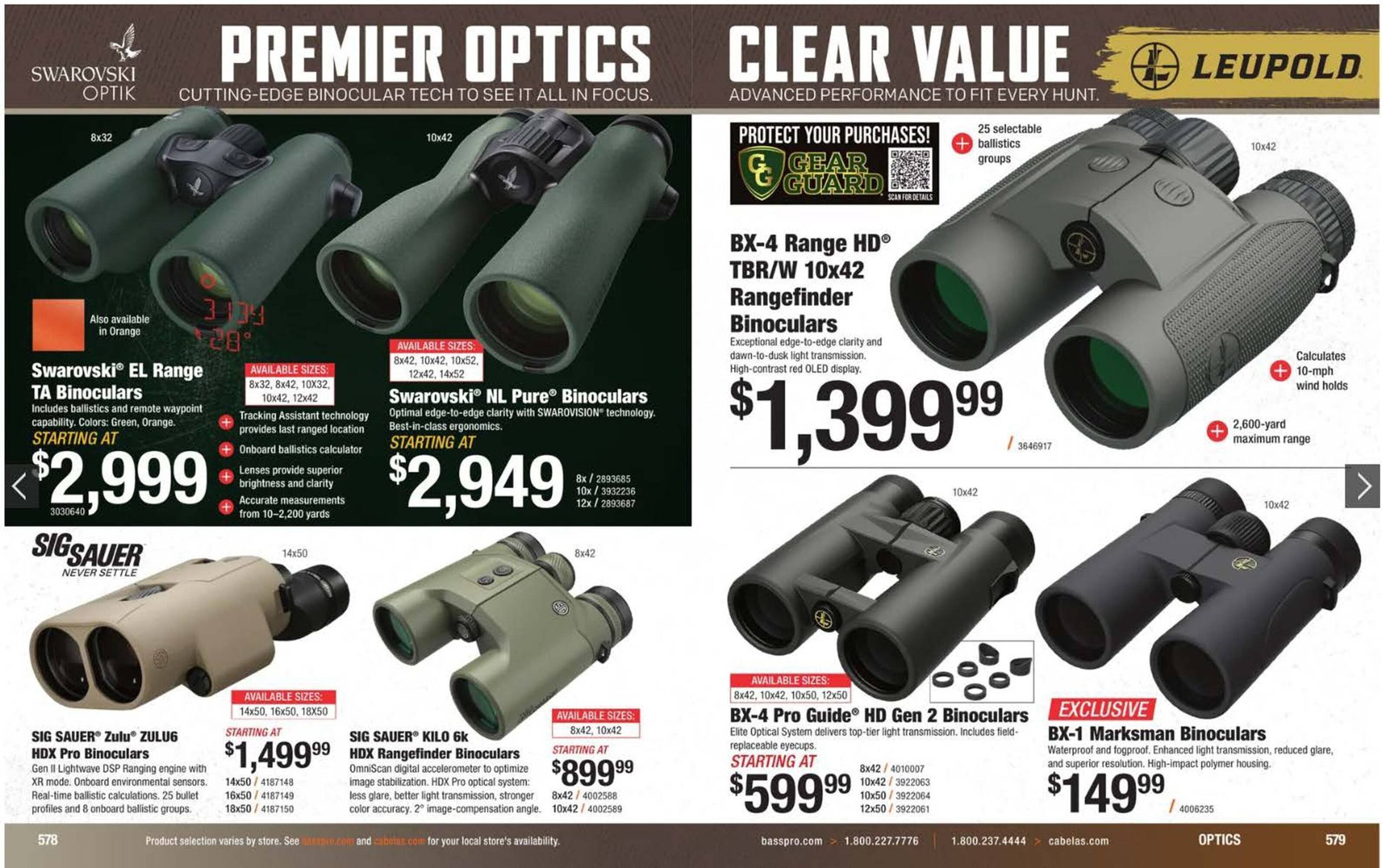 Bass Pro flyer