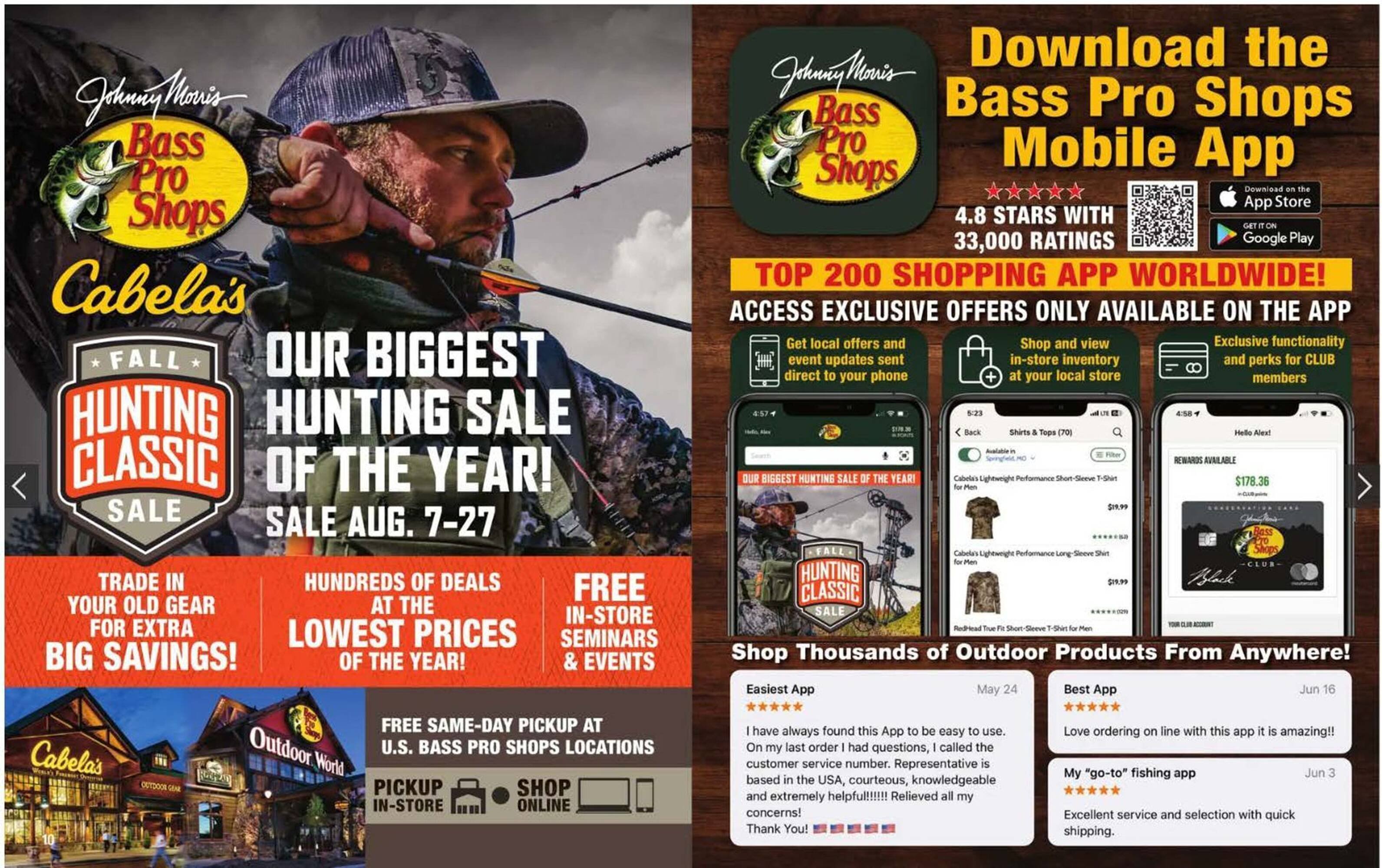 Bass Pro flyer