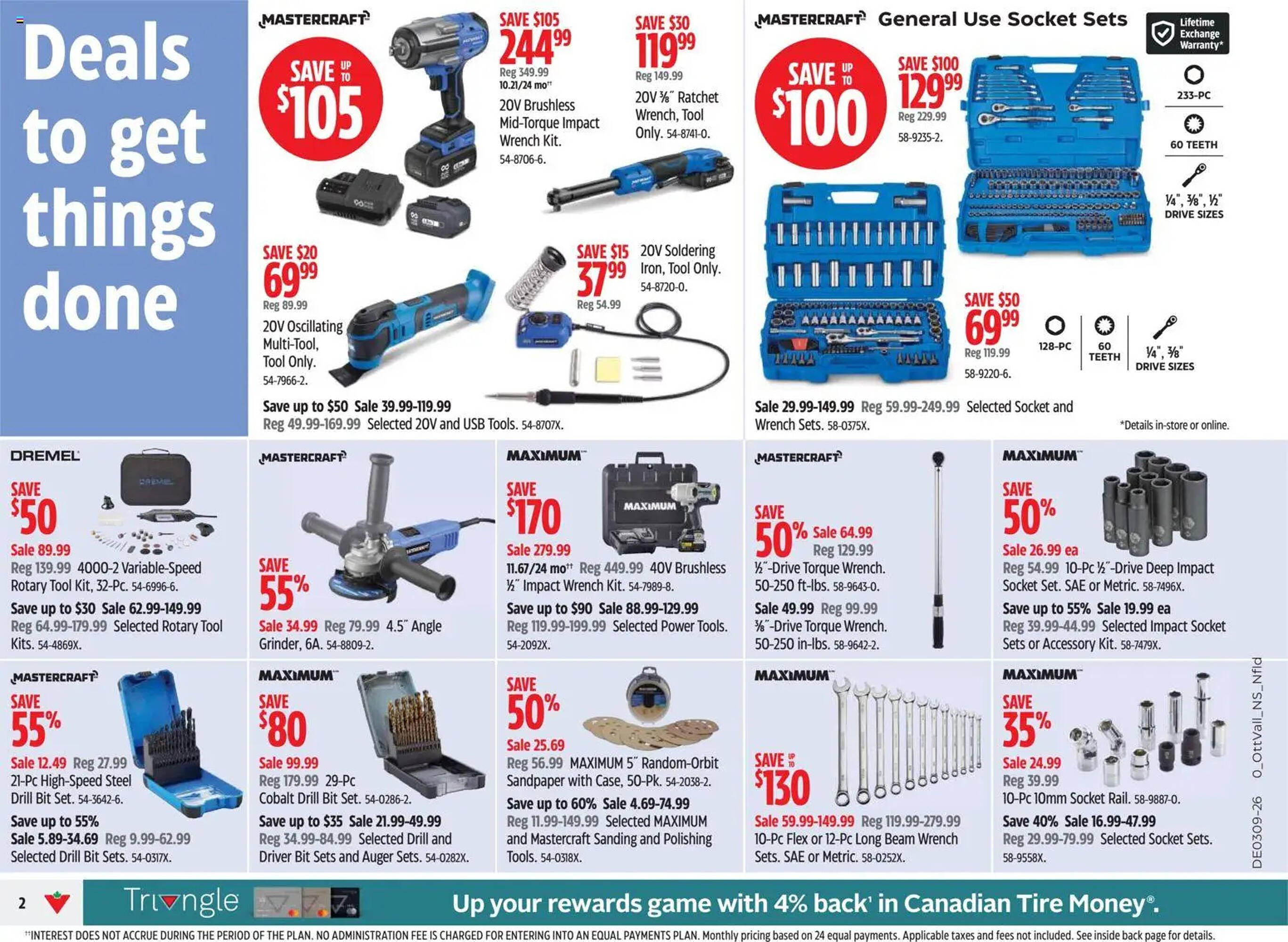 Canadian Tire flyer