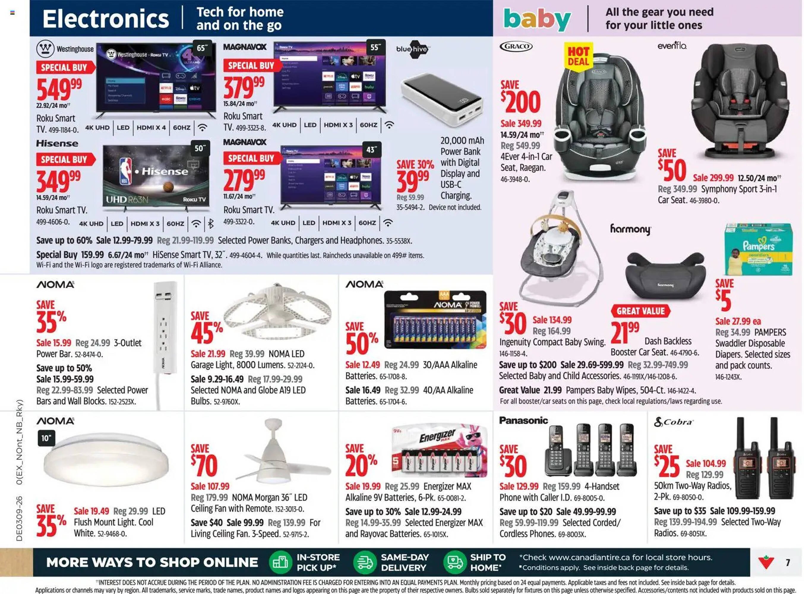 Canadian Tire flyer