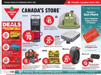 Canadian Tire flyer