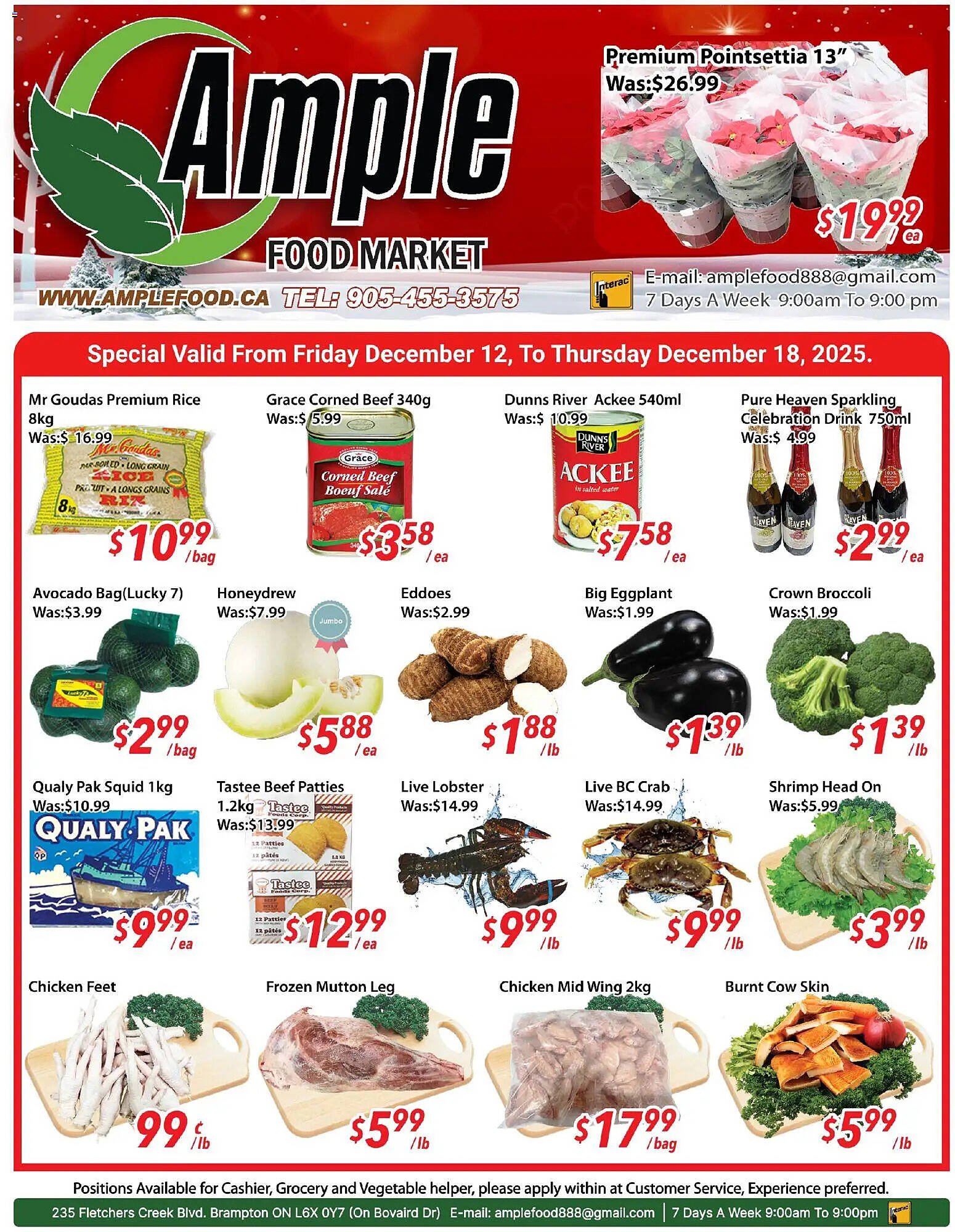 Ample Food Market flyer (2025-12-12 - 2025-12-18) | 1