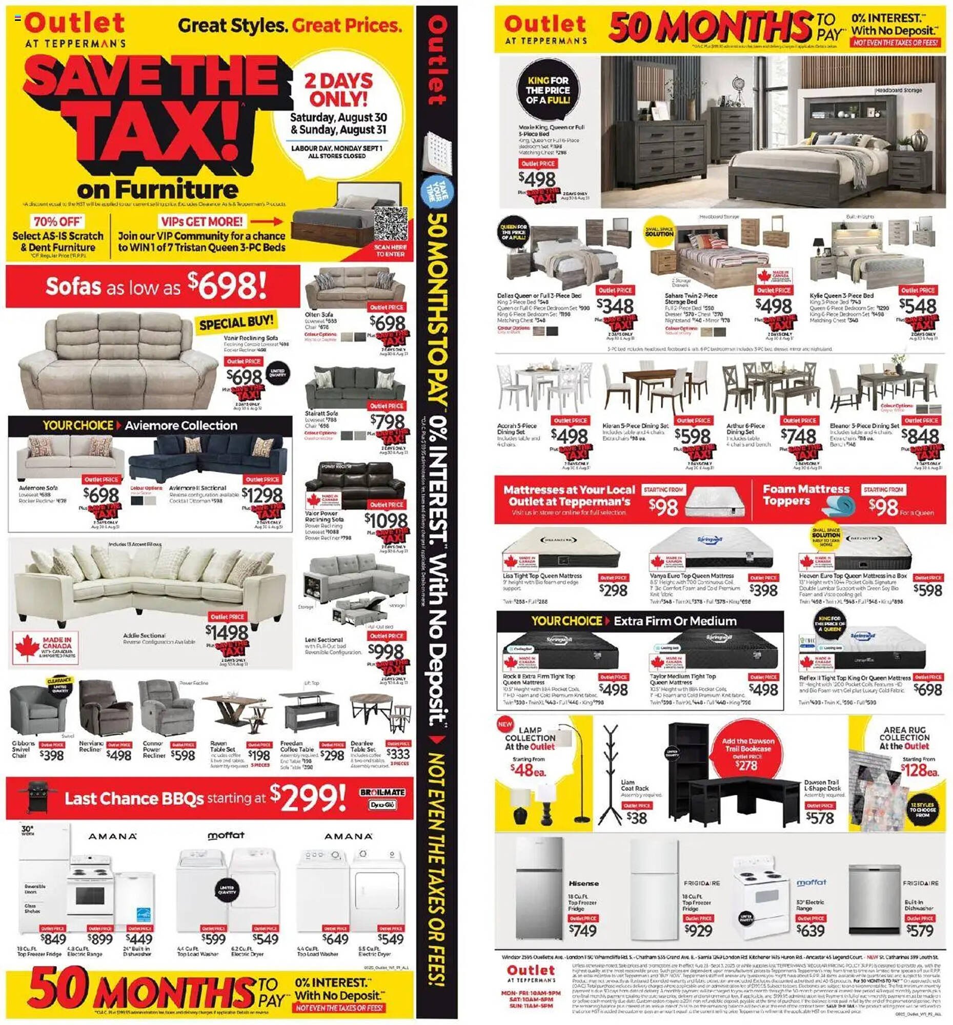 Tepperman&#039;s flyer (2025-08-28 - 2025-09-03) | 1