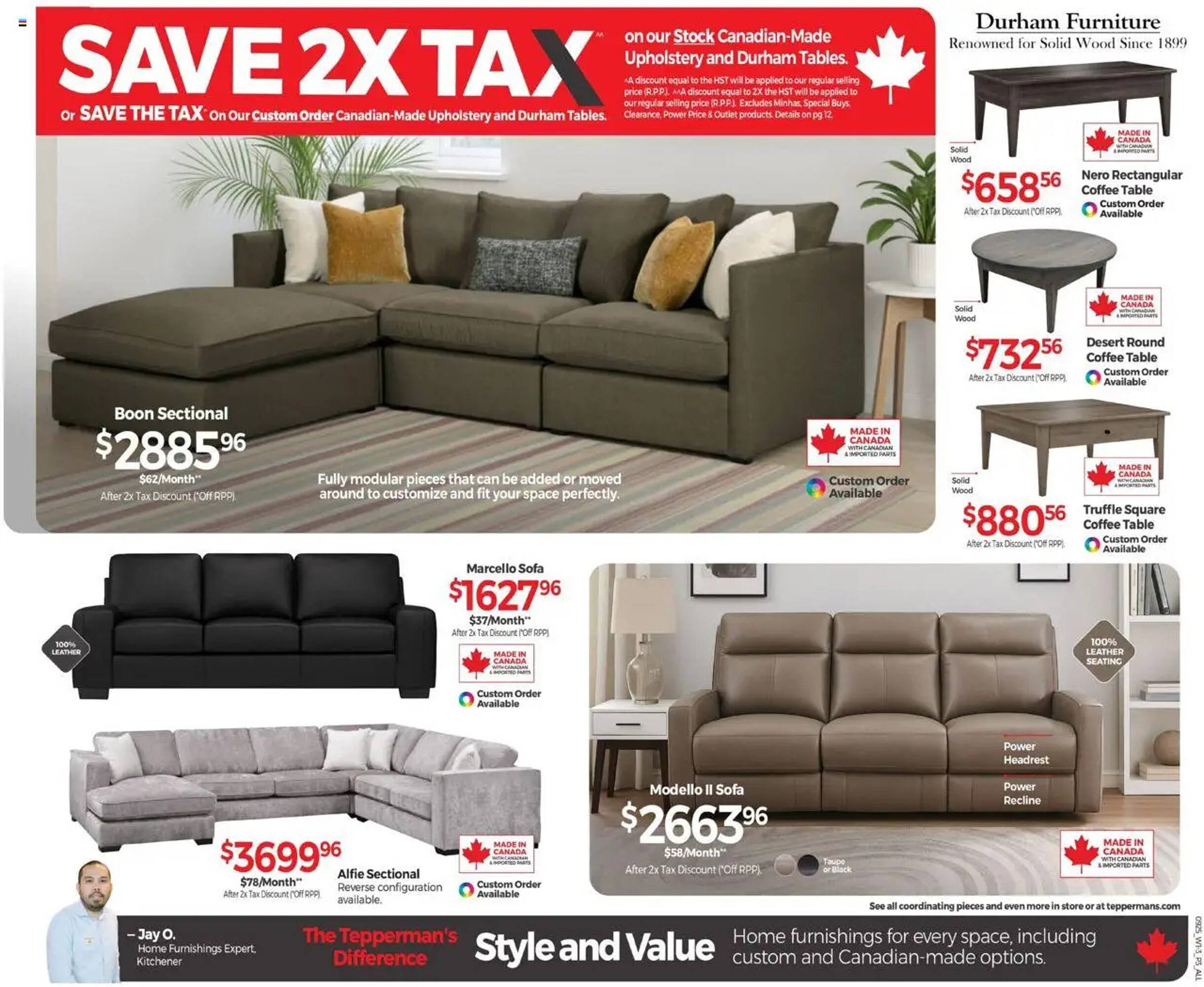 Tepperman's flyer