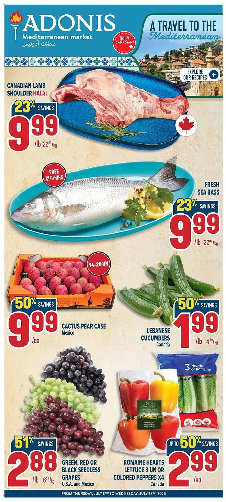Marché Adonis flyer (2025-07-17 - 2025-07-24) | 1