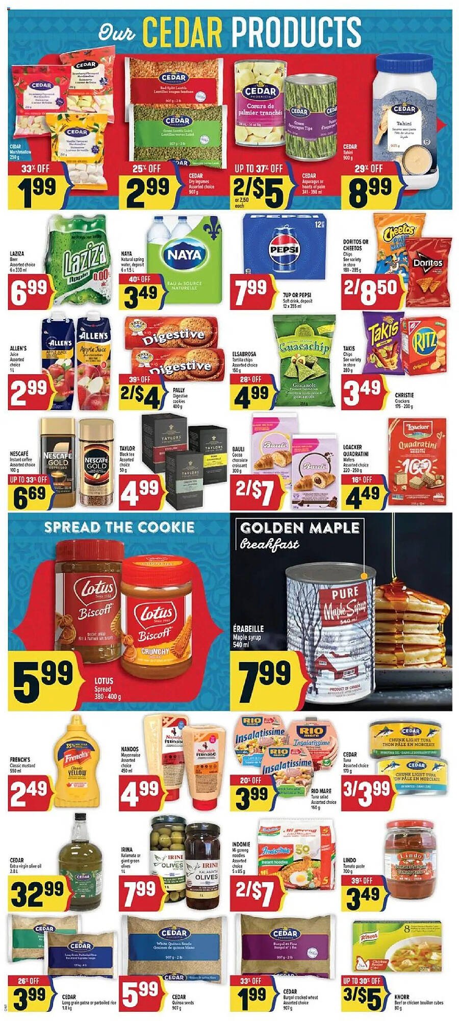 Marché Adonis flyer