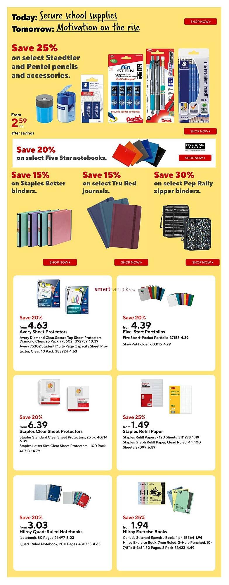 Staples flyer (2026-01-01 - 2026-01-08) | 3