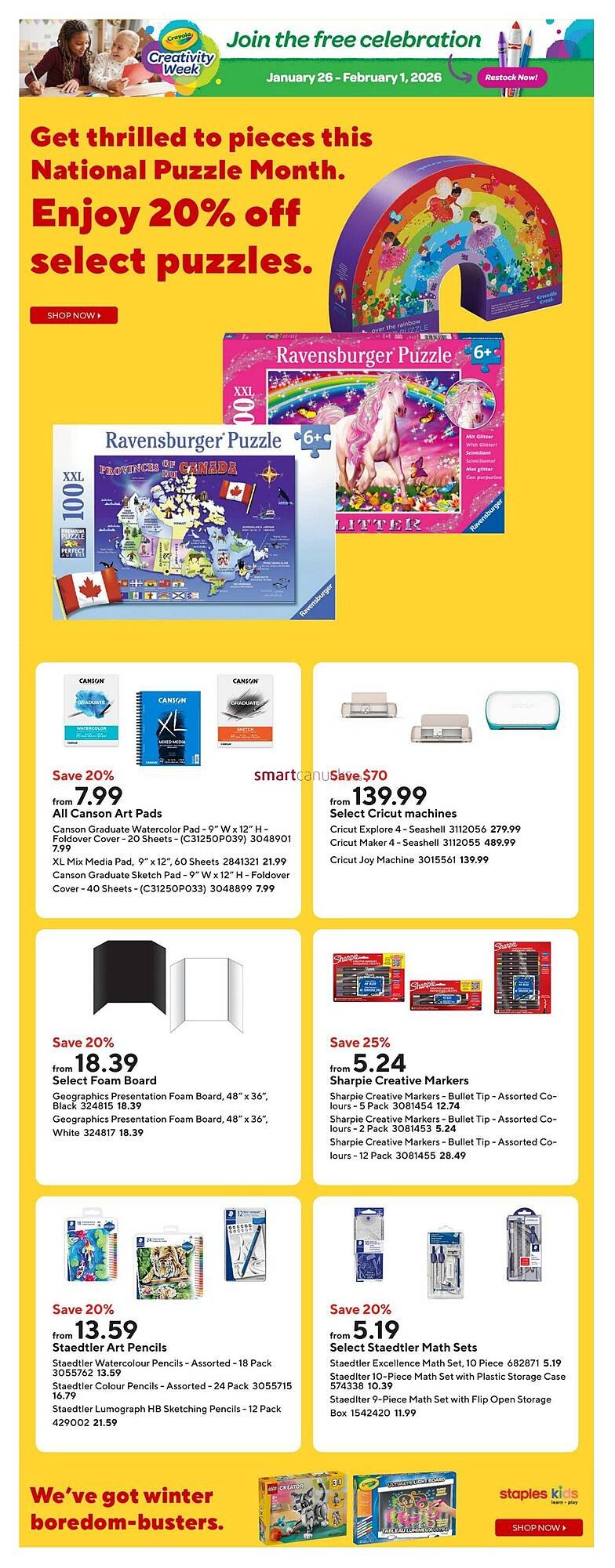 Staples flyer (2026-01-01 - 2026-01-08) | 6