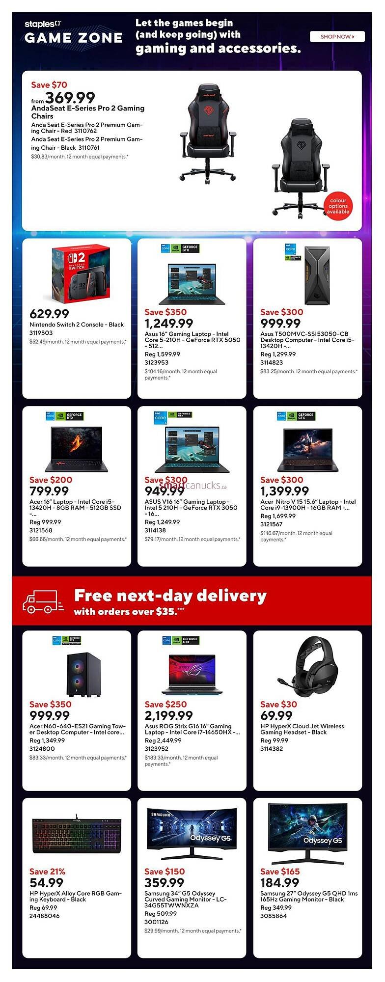 Staples flyer (2026-01-01 - 2026-01-08) | 7