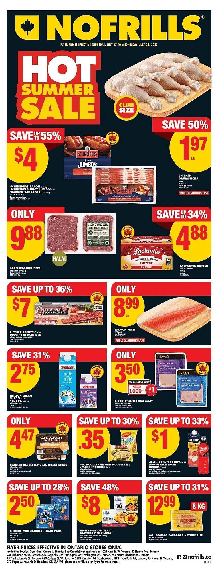 No Frills flyer