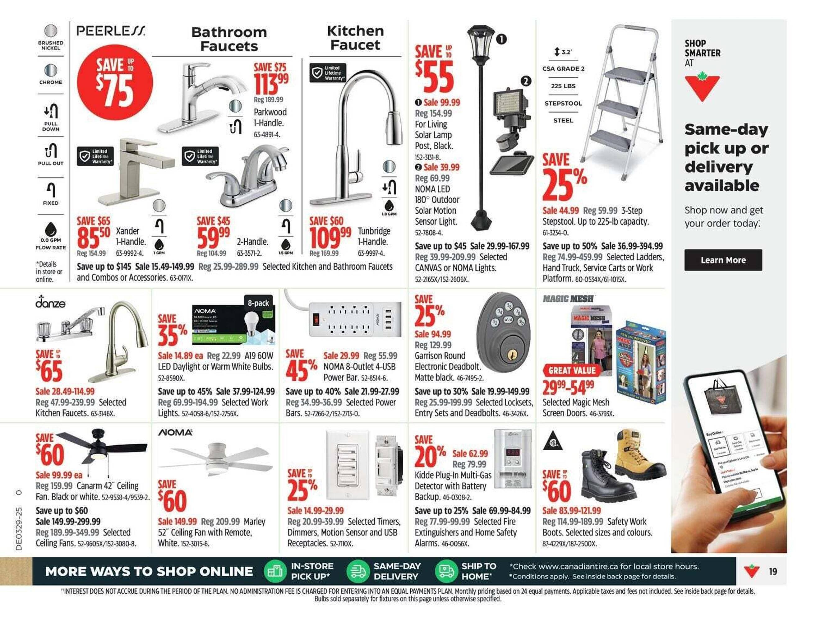 Canadian Tire flyer