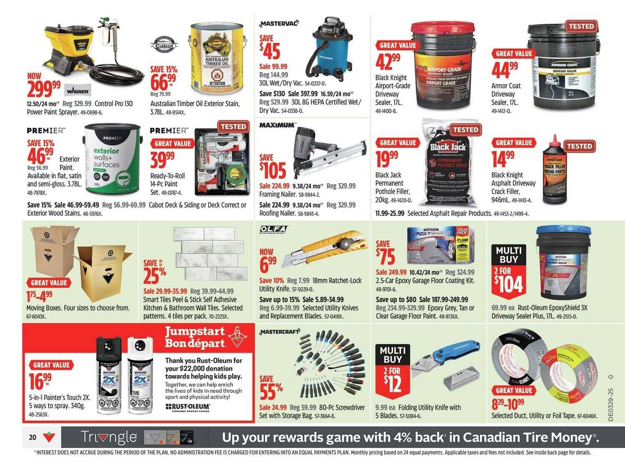 Canadian Tire flyer