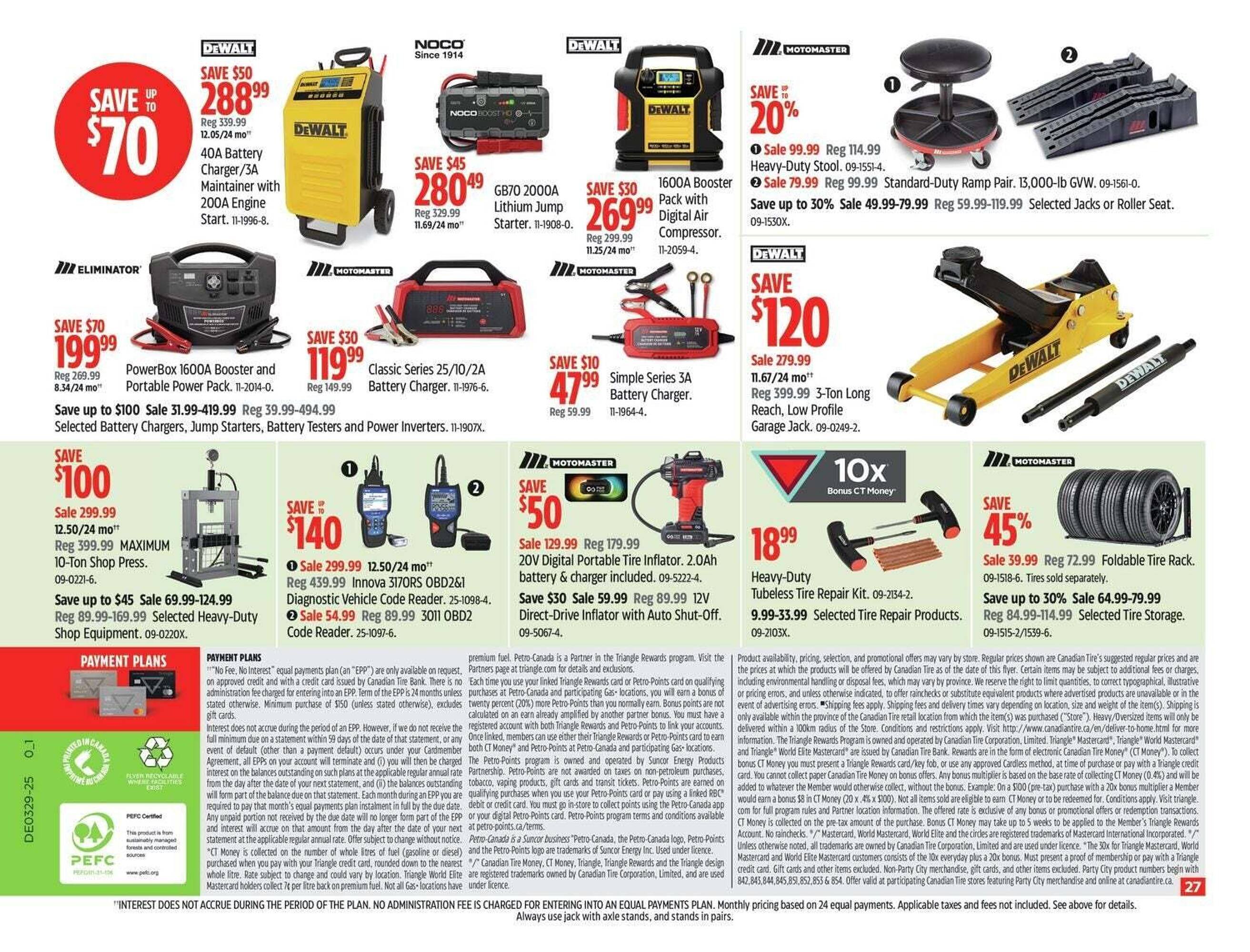 Canadian Tire flyer