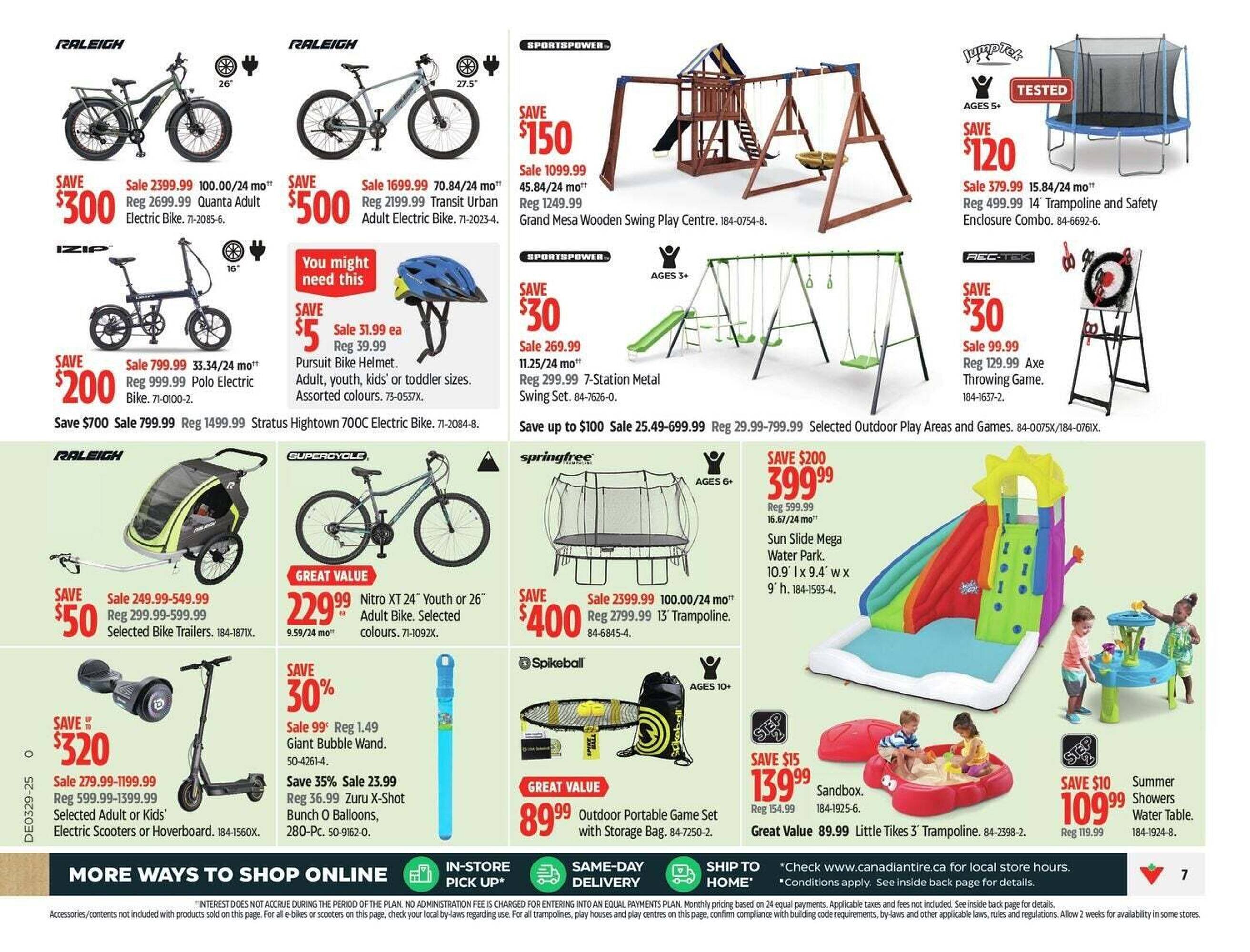 Canadian Tire flyer