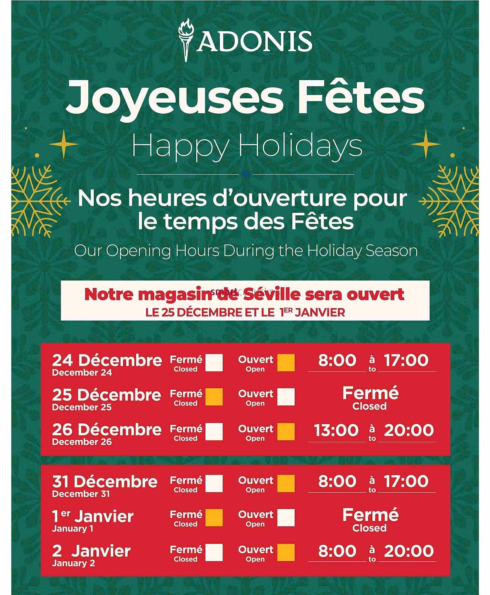 Marché Adonis flyer (2025-12-25 - 2025-12-30) | 11