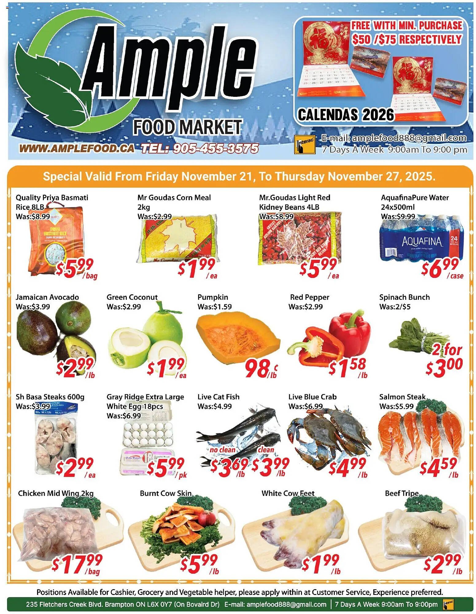 Ample Food Market flyer