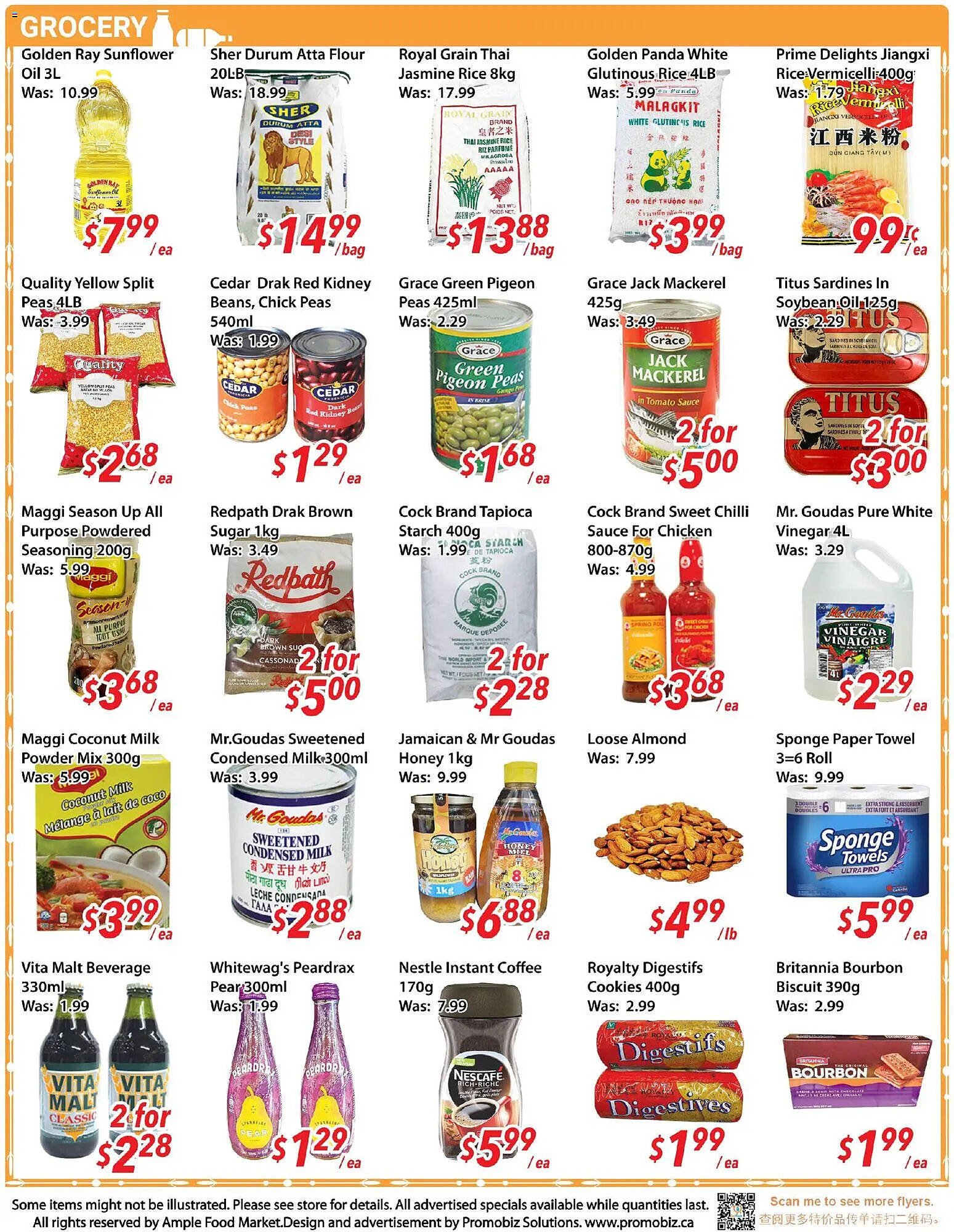 Ample Food Market flyer