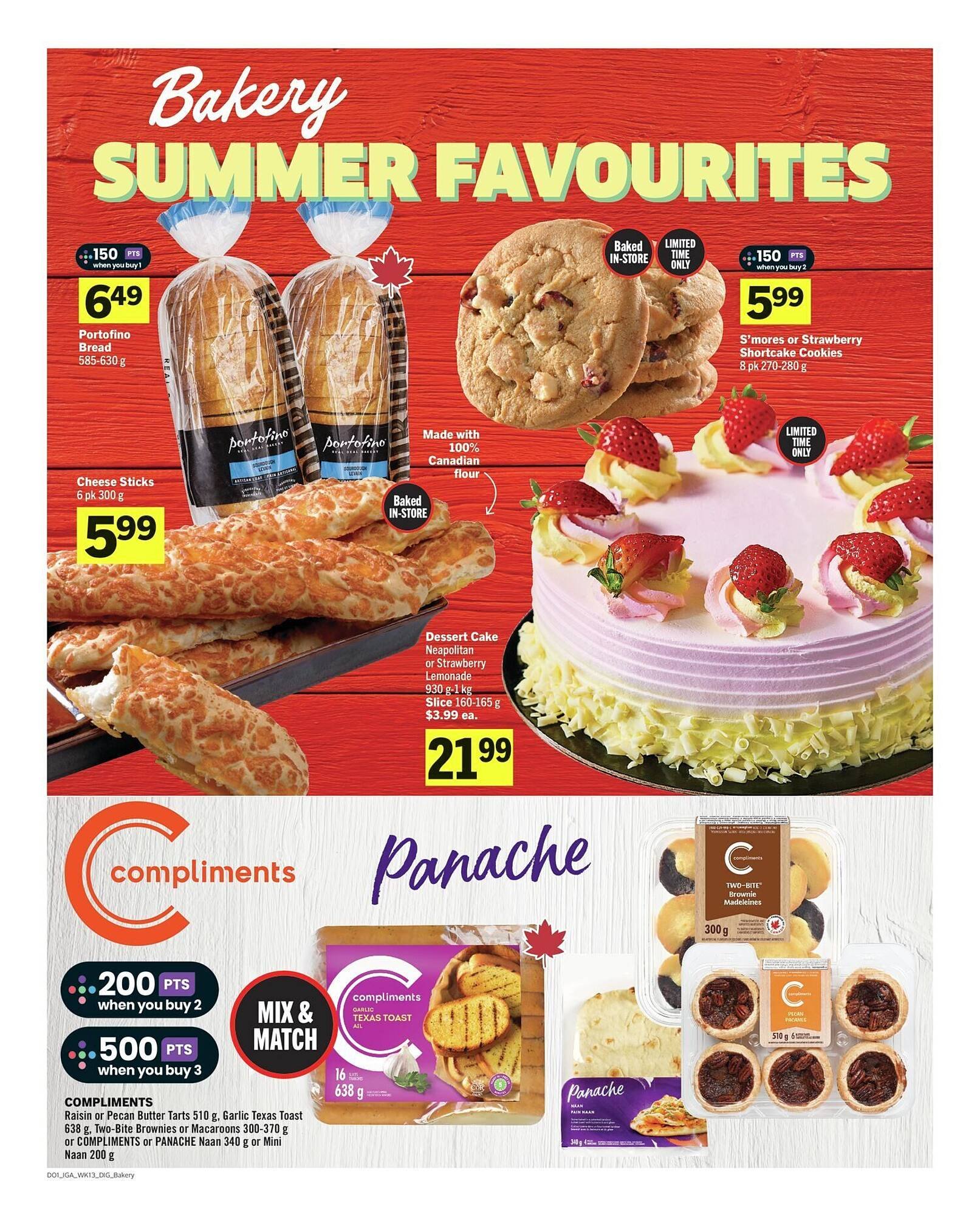 IGA flyer