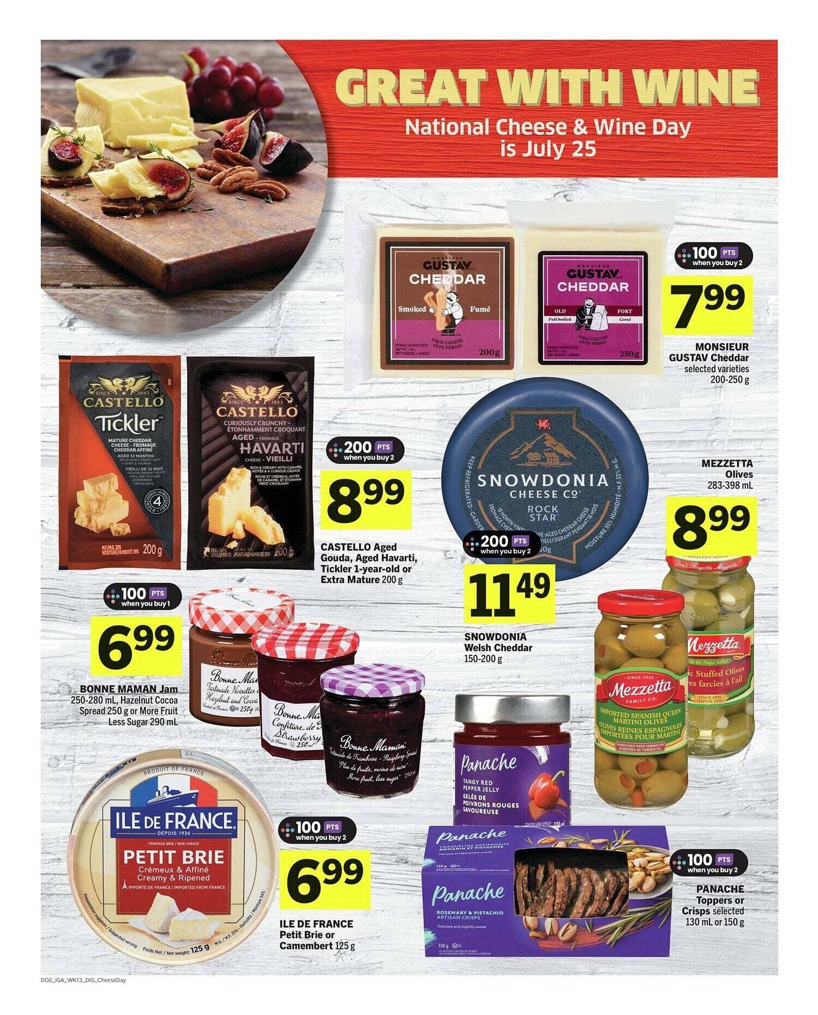 IGA flyer