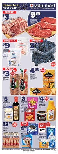 Valu-mart flyer (2025-12-26 - 2026-01-02)