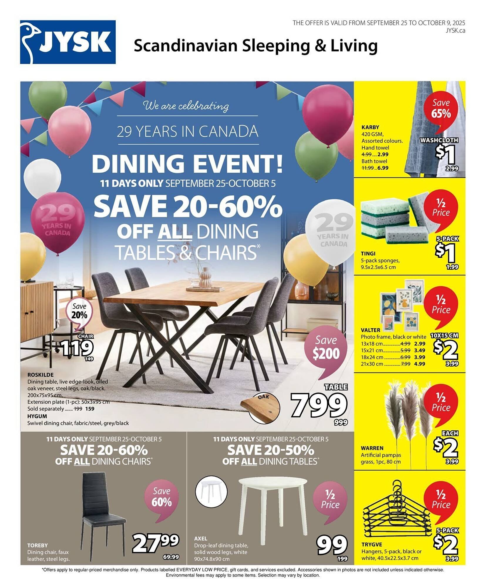 JYSK flyer (2025-09-26 - 2025-10-03) | 1
