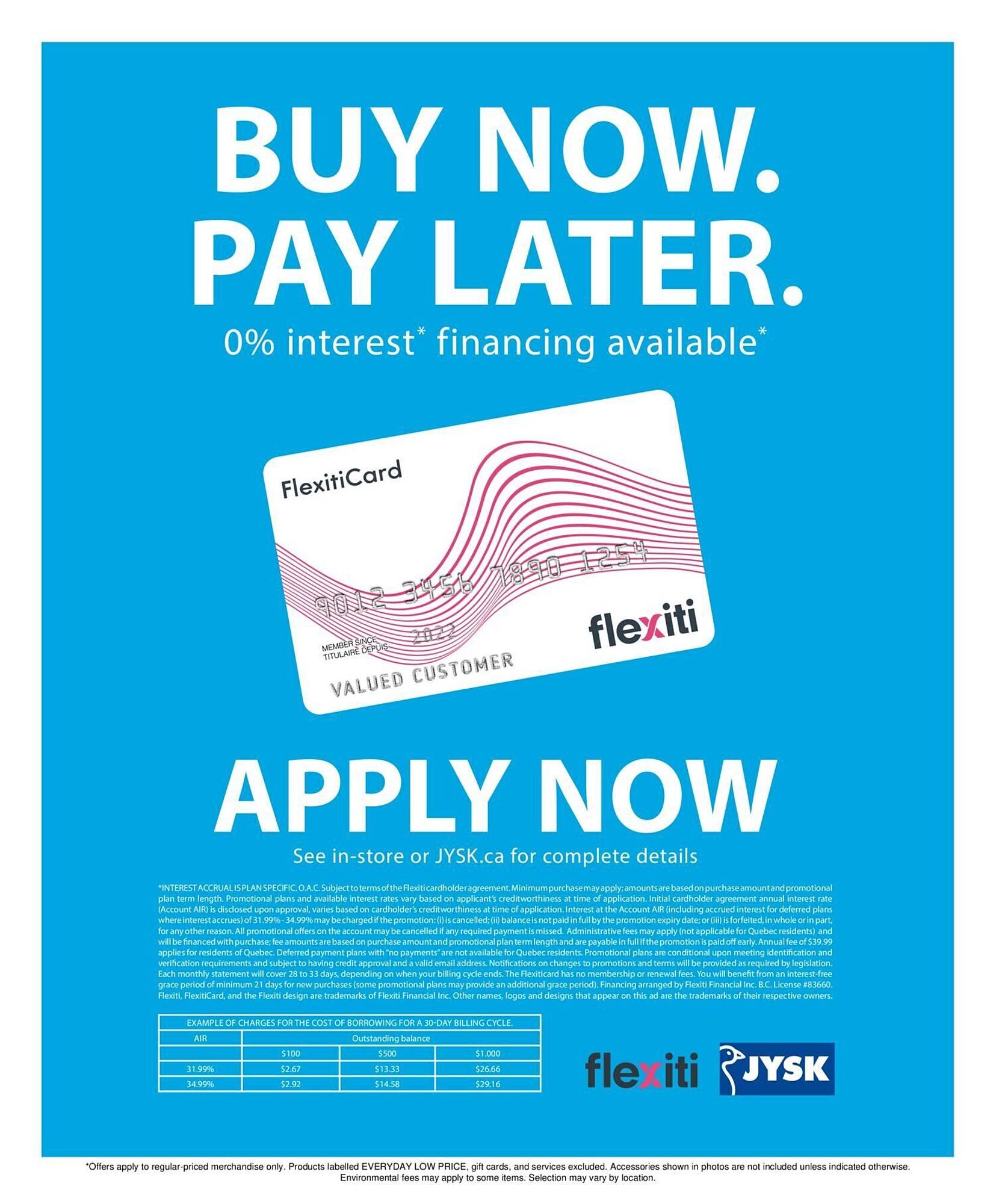 JYSK flyer