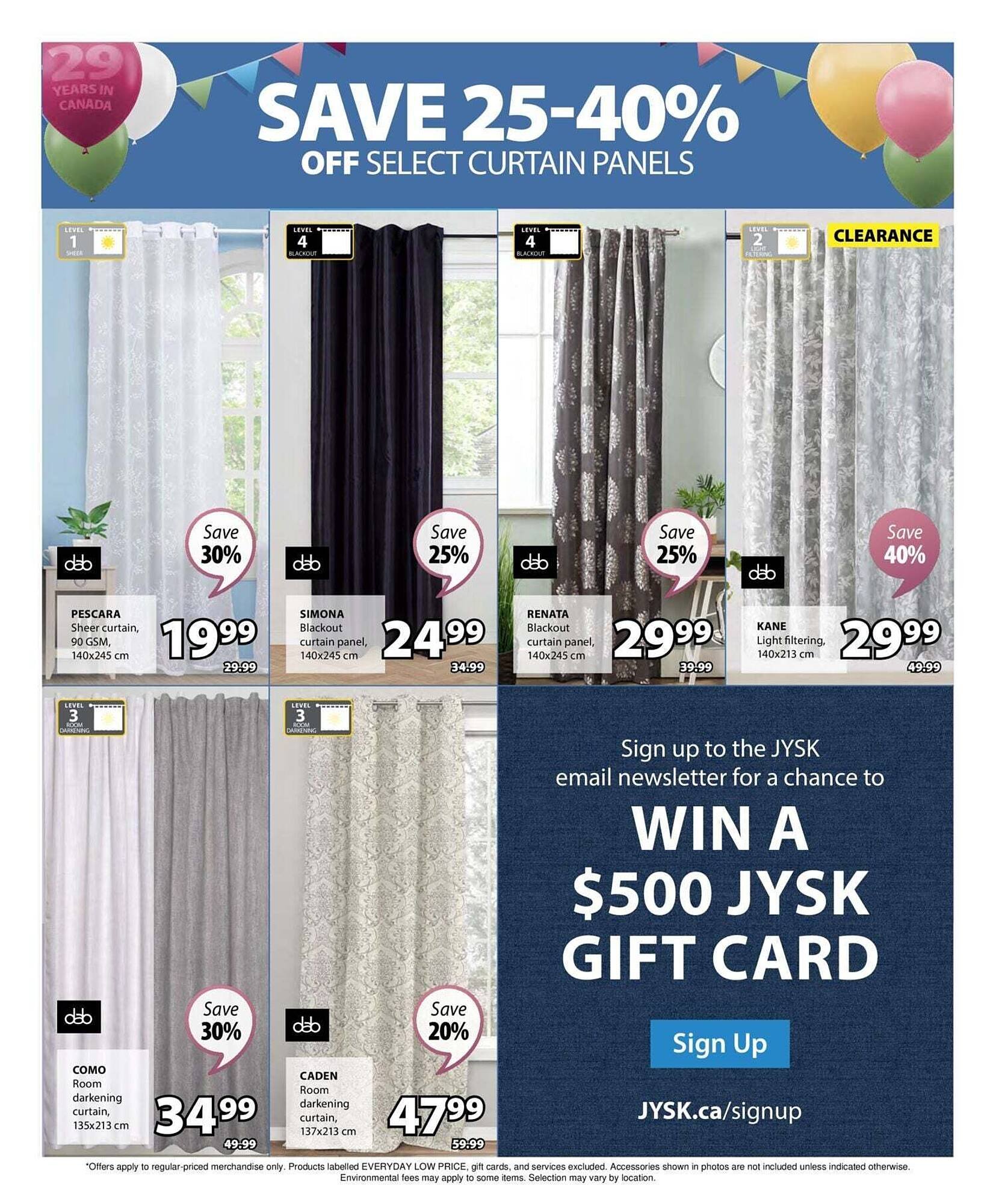 JYSK flyer