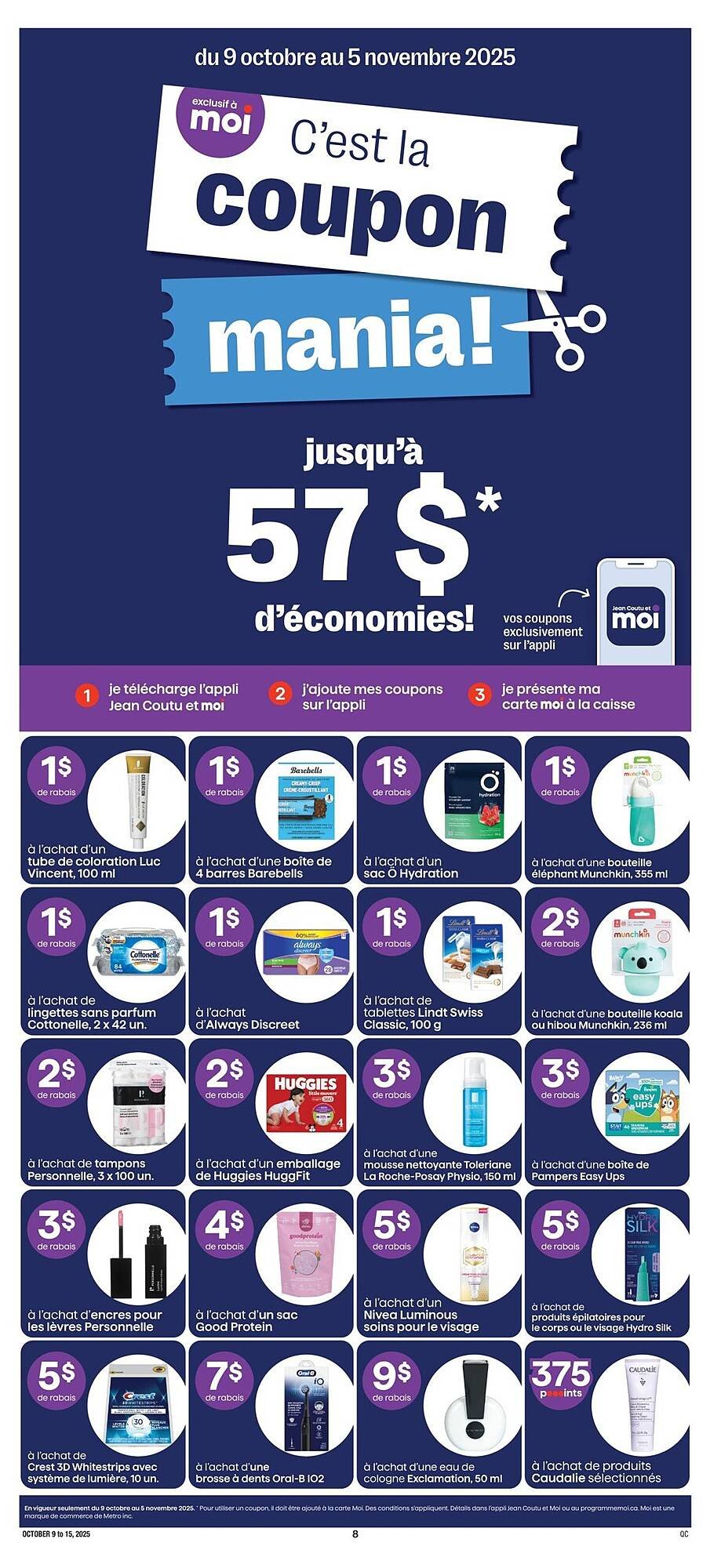 Jean Coutu flyer