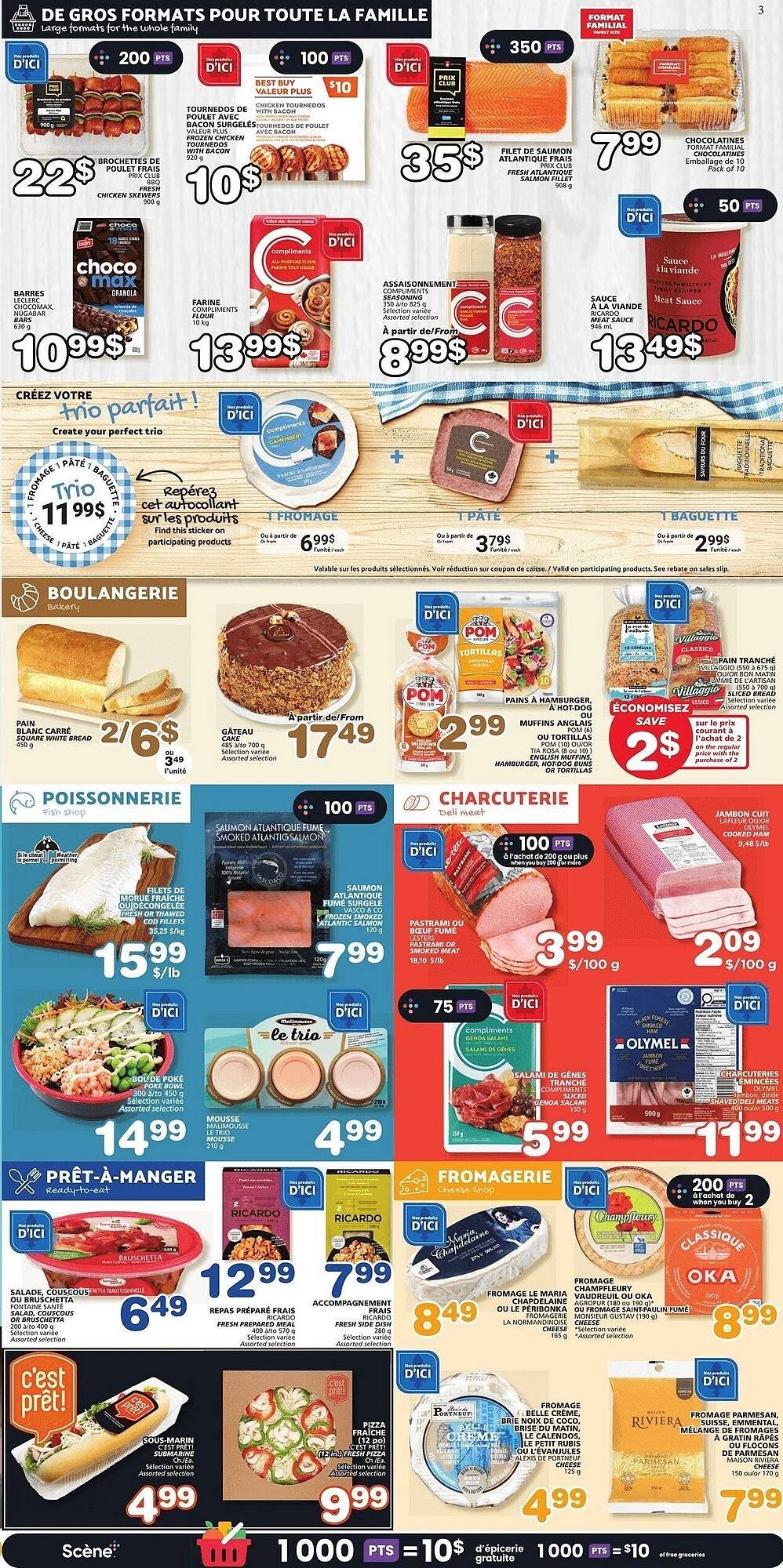 IGA flyer