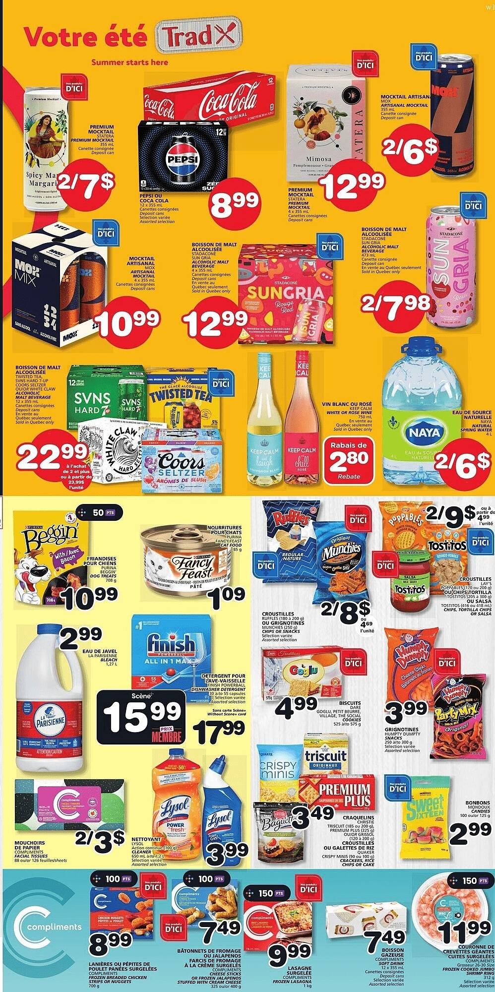 IGA flyer