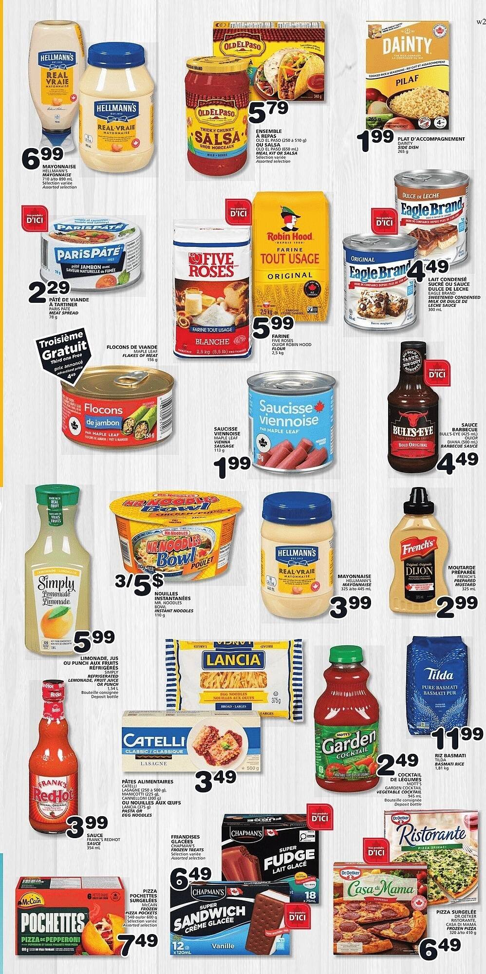 IGA flyer