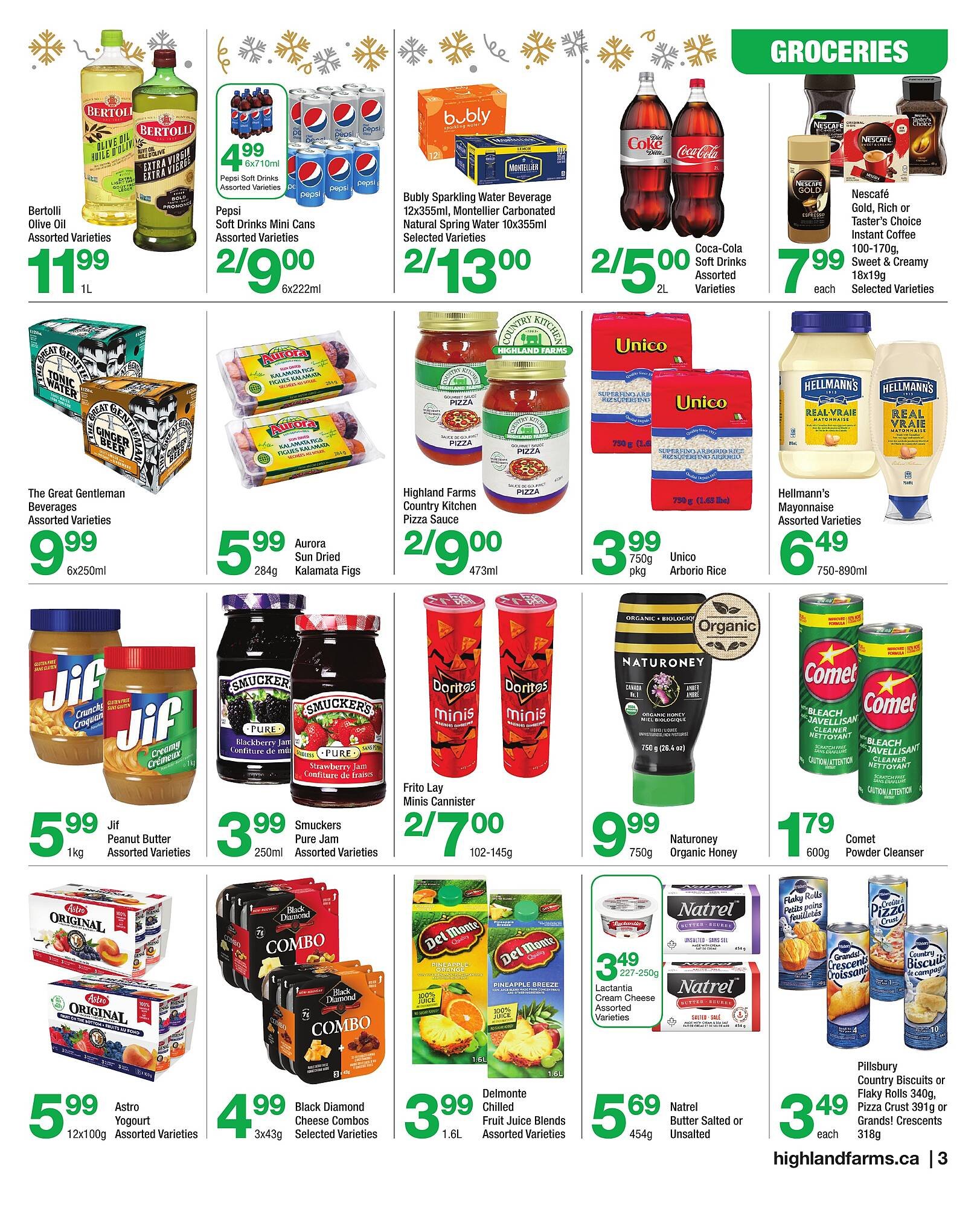 Highland Farms flyer