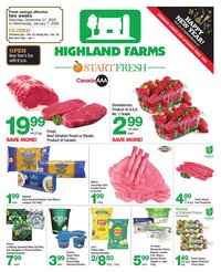 Highland Farms flyer