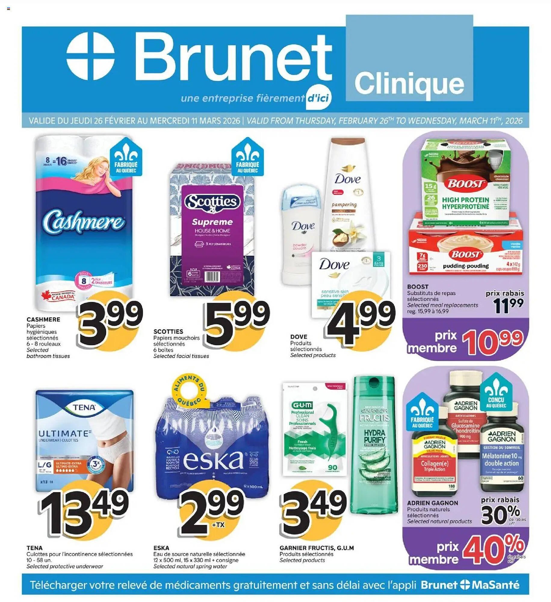 Brunet flyer (2026-02-26 - 2026-03-12) | 1