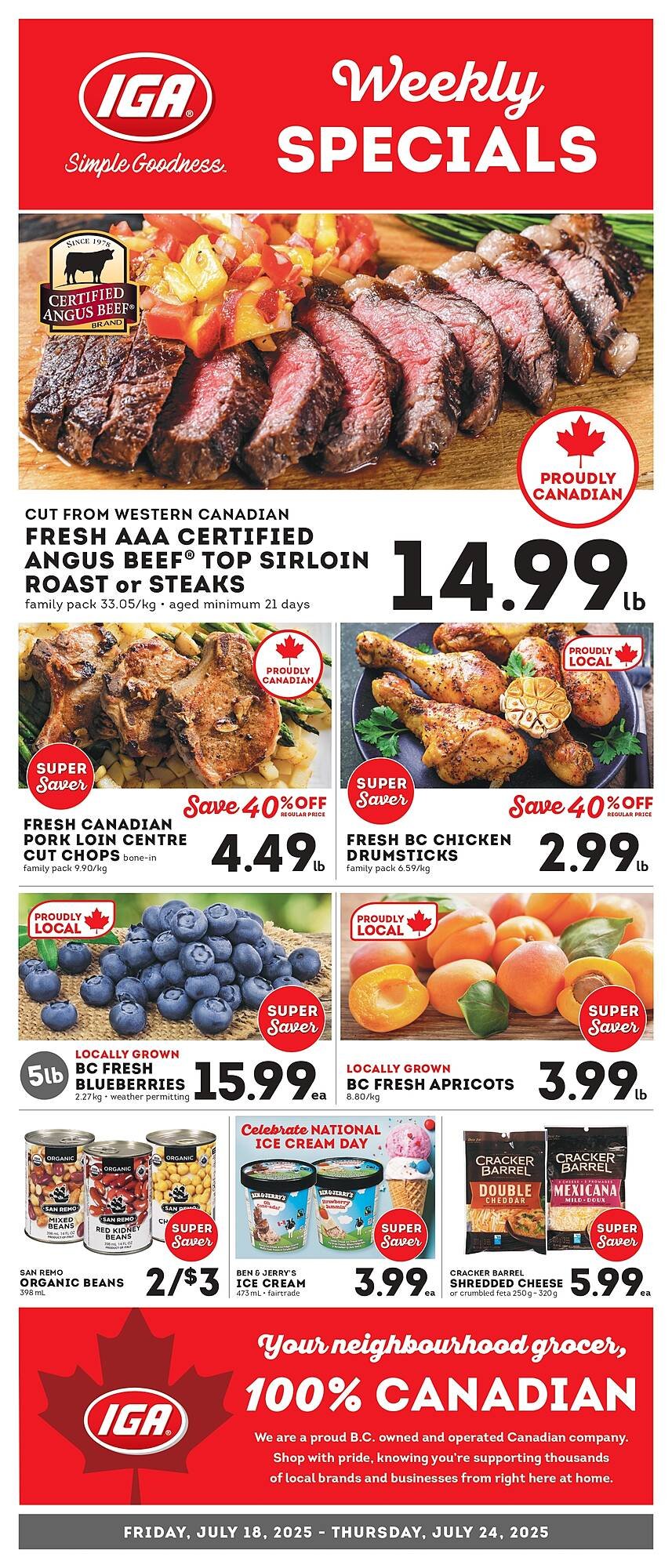 IGA flyer (2025-07-17 - 2025-07-23) | 1