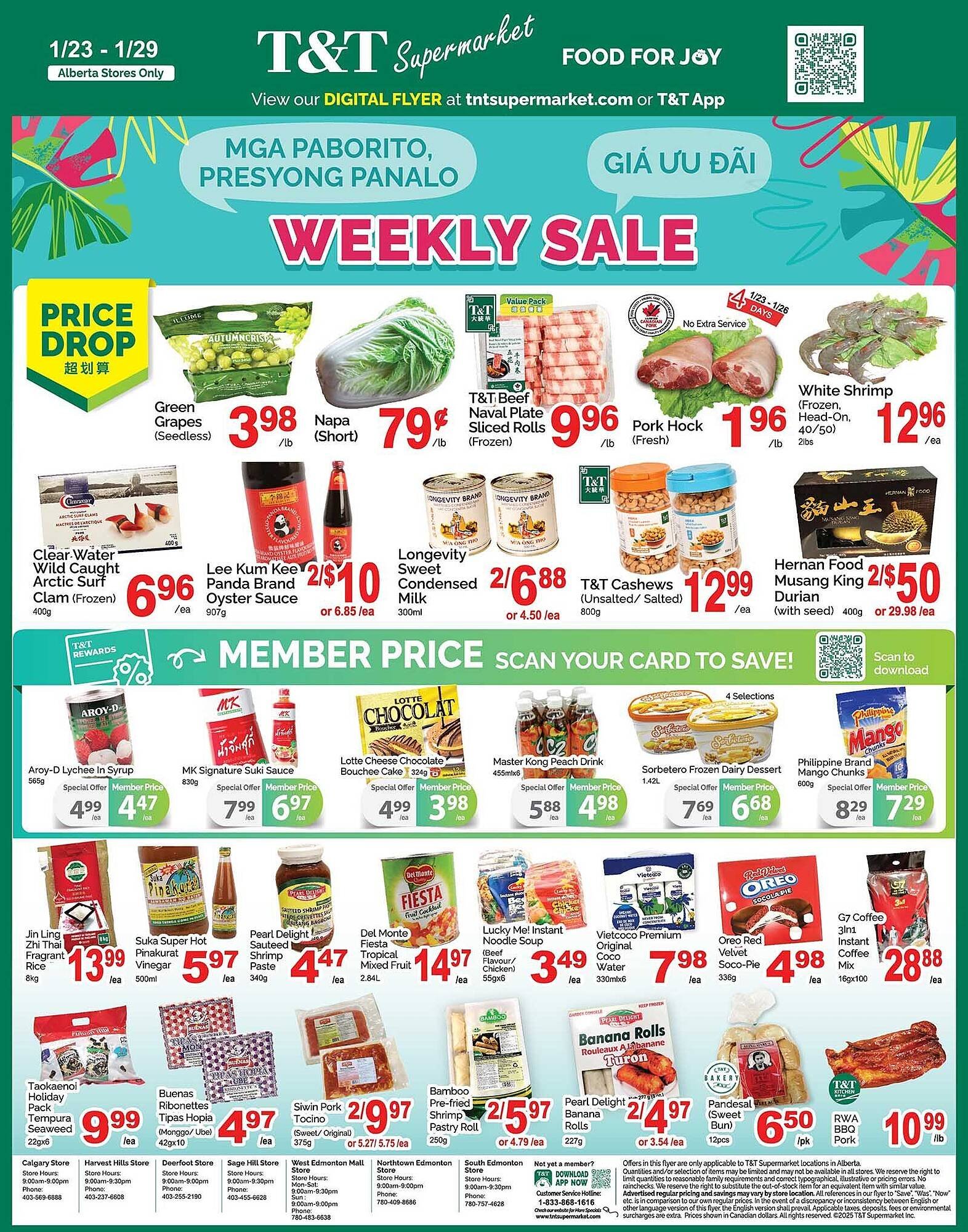 T&amp;T Supermarket flyer