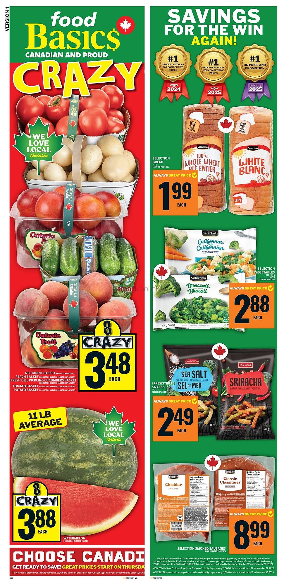 Food Basics flyer