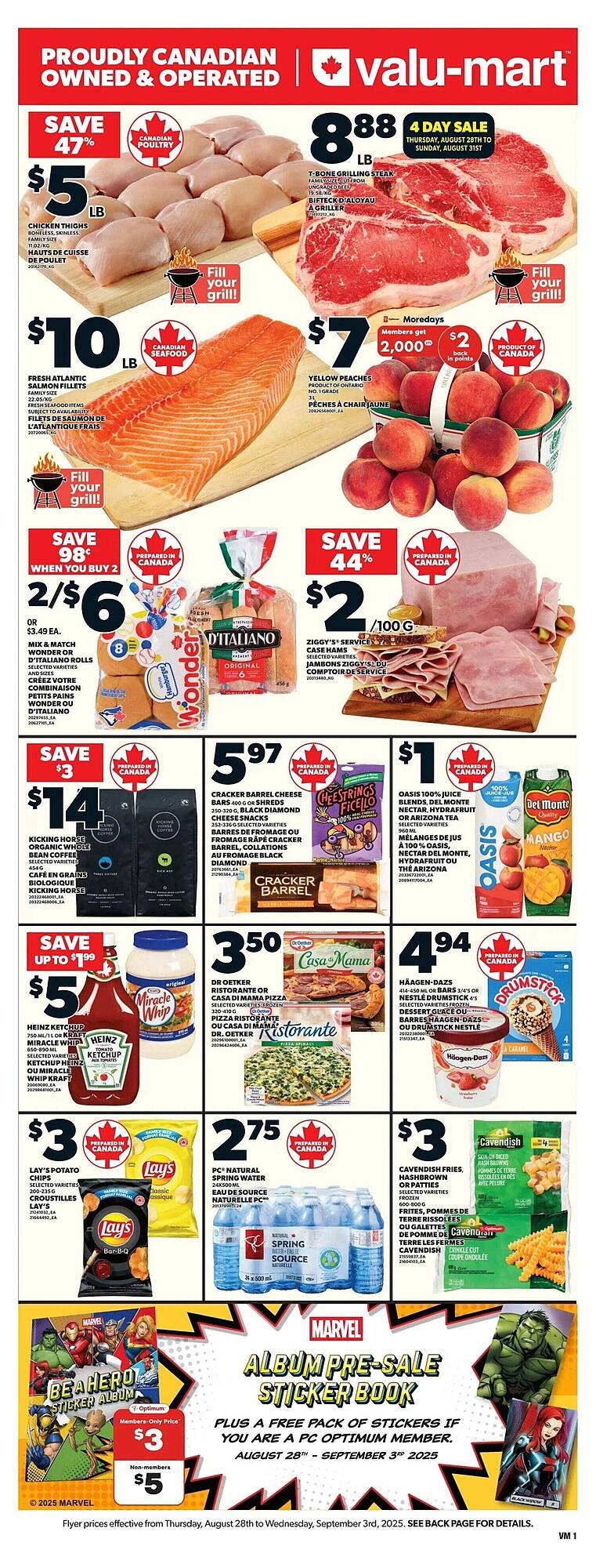 Valu-mart flyer (2025-08-28 - 2025-09-04) | 1
