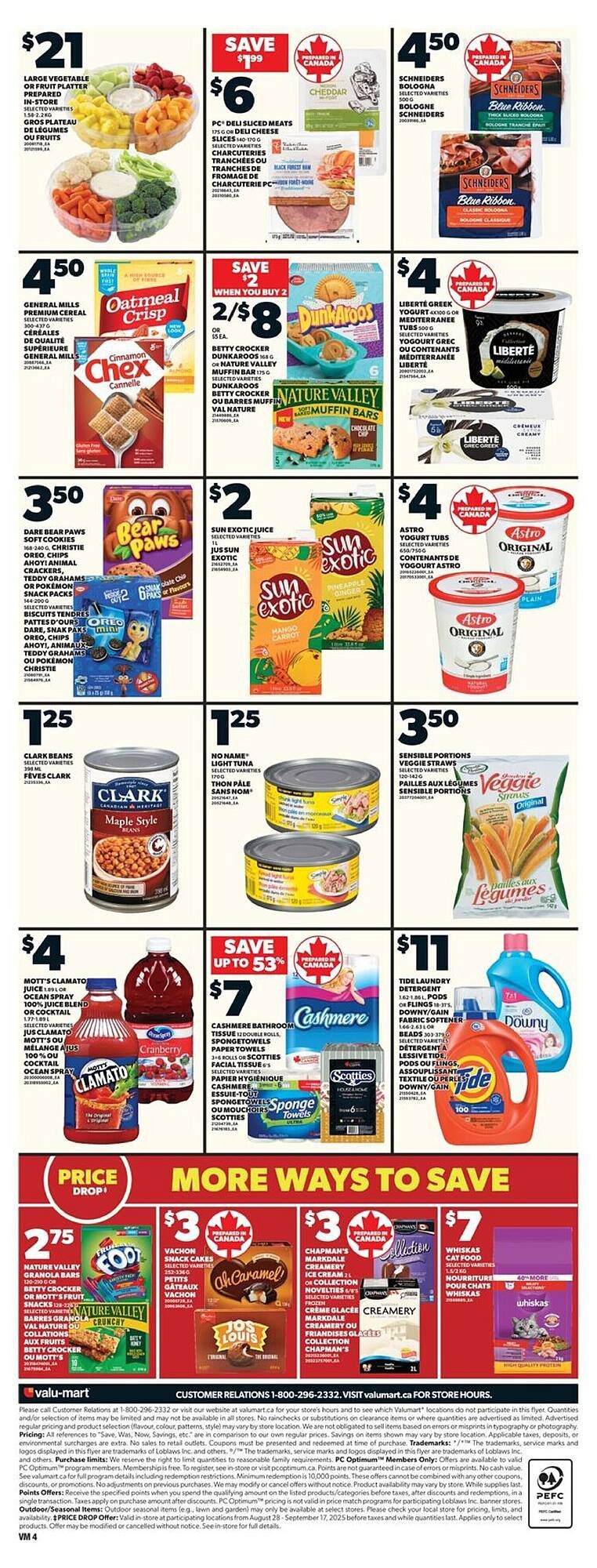 Valu-mart flyer