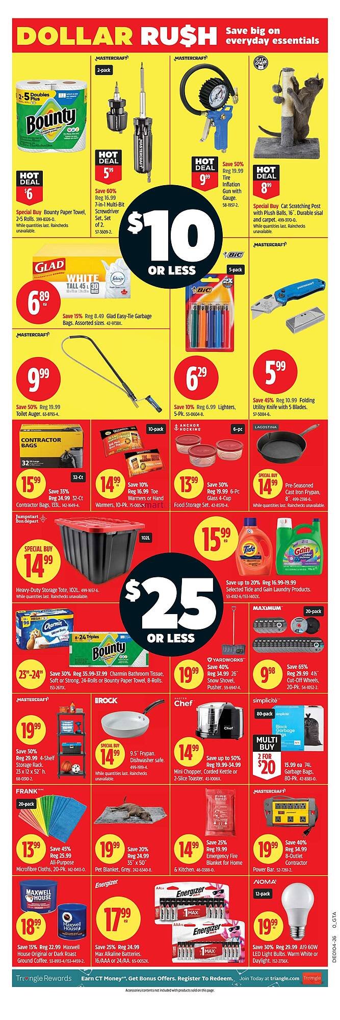 Canadian Tire flyer