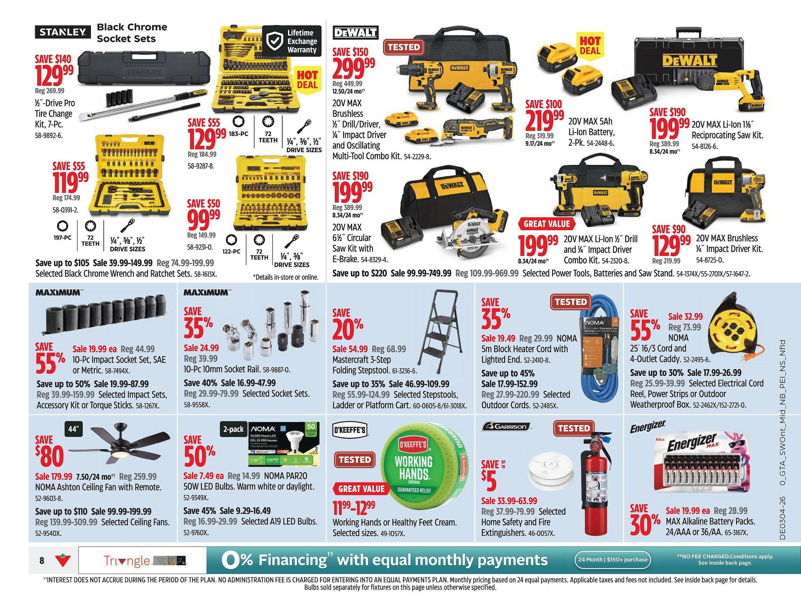Canadian Tire flyer