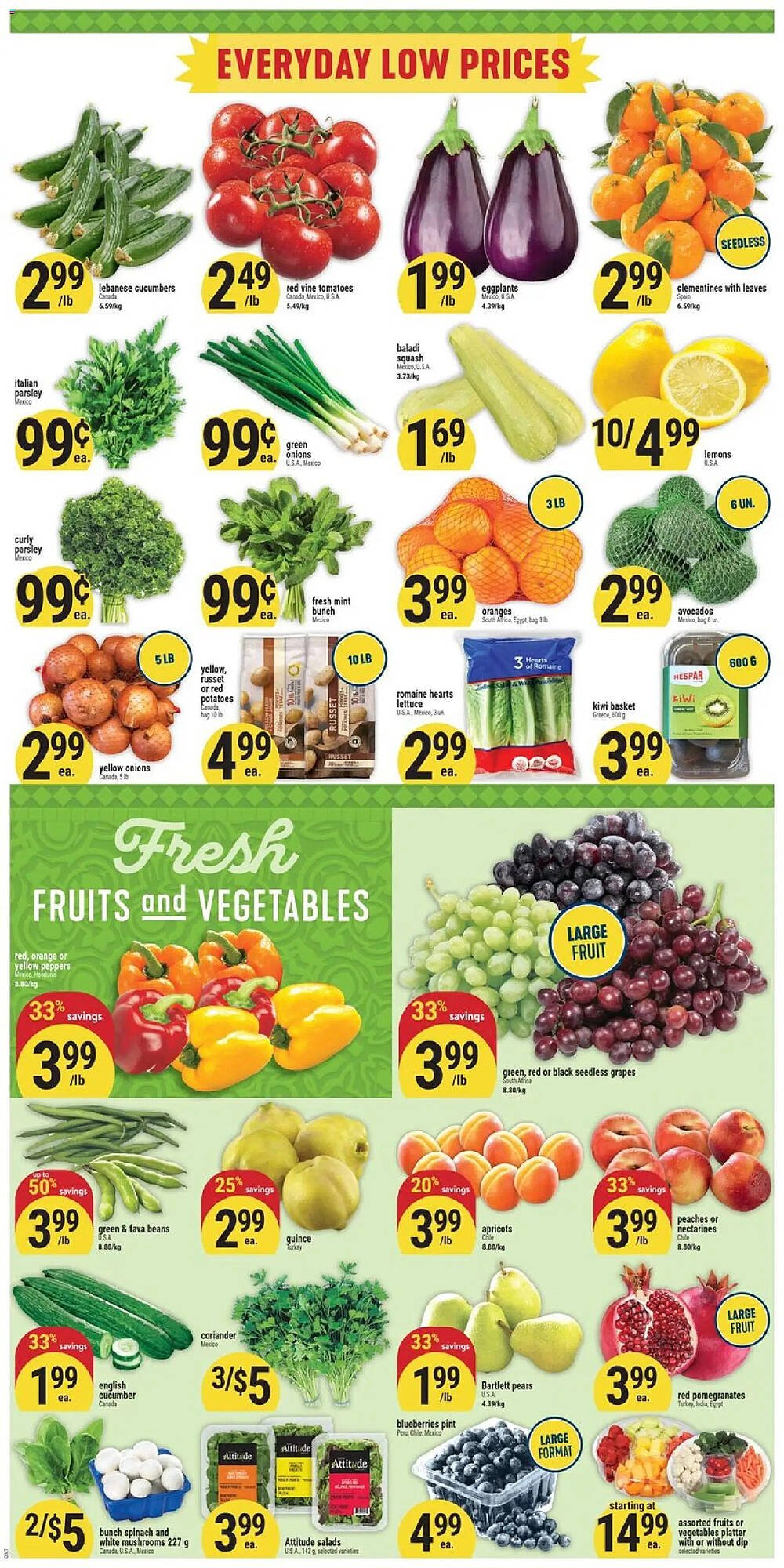 Marché Adonis flyer