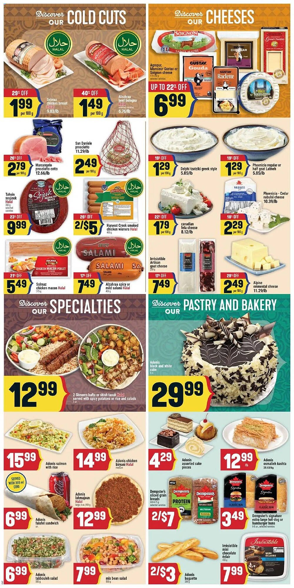 Marché Adonis flyer