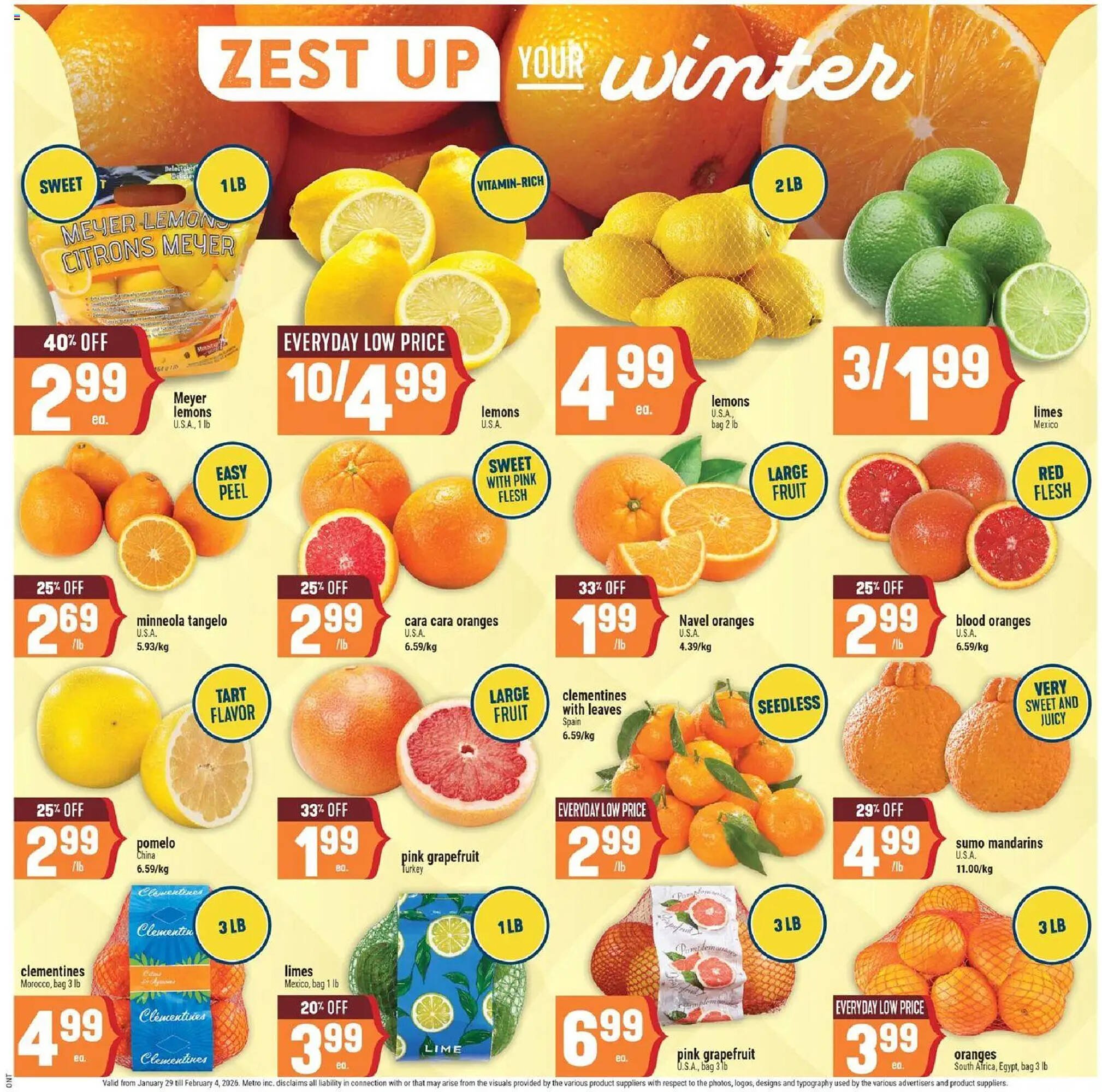 Marché Adonis flyer